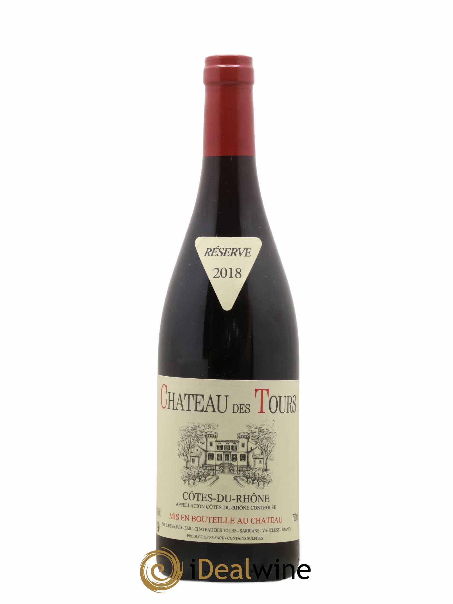Côtes-du-Rhône Château des Tours Emmanuel Reynaud 2018 - Lot of 1 bottle - 0