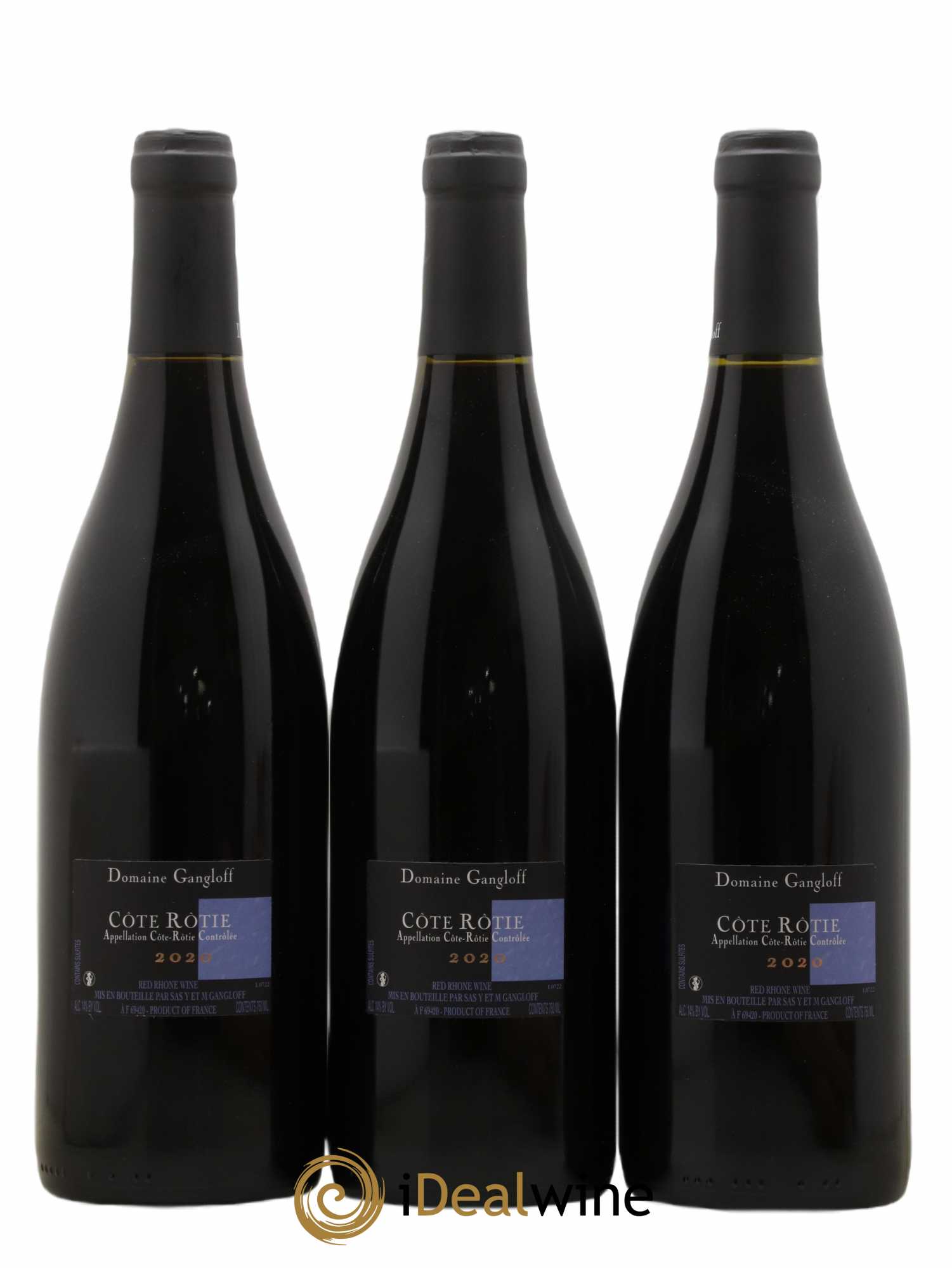 Côte-Rôtie La Barbarine Gangloff (Domaine) 2020 - Lot de 3 bouteilles - 1