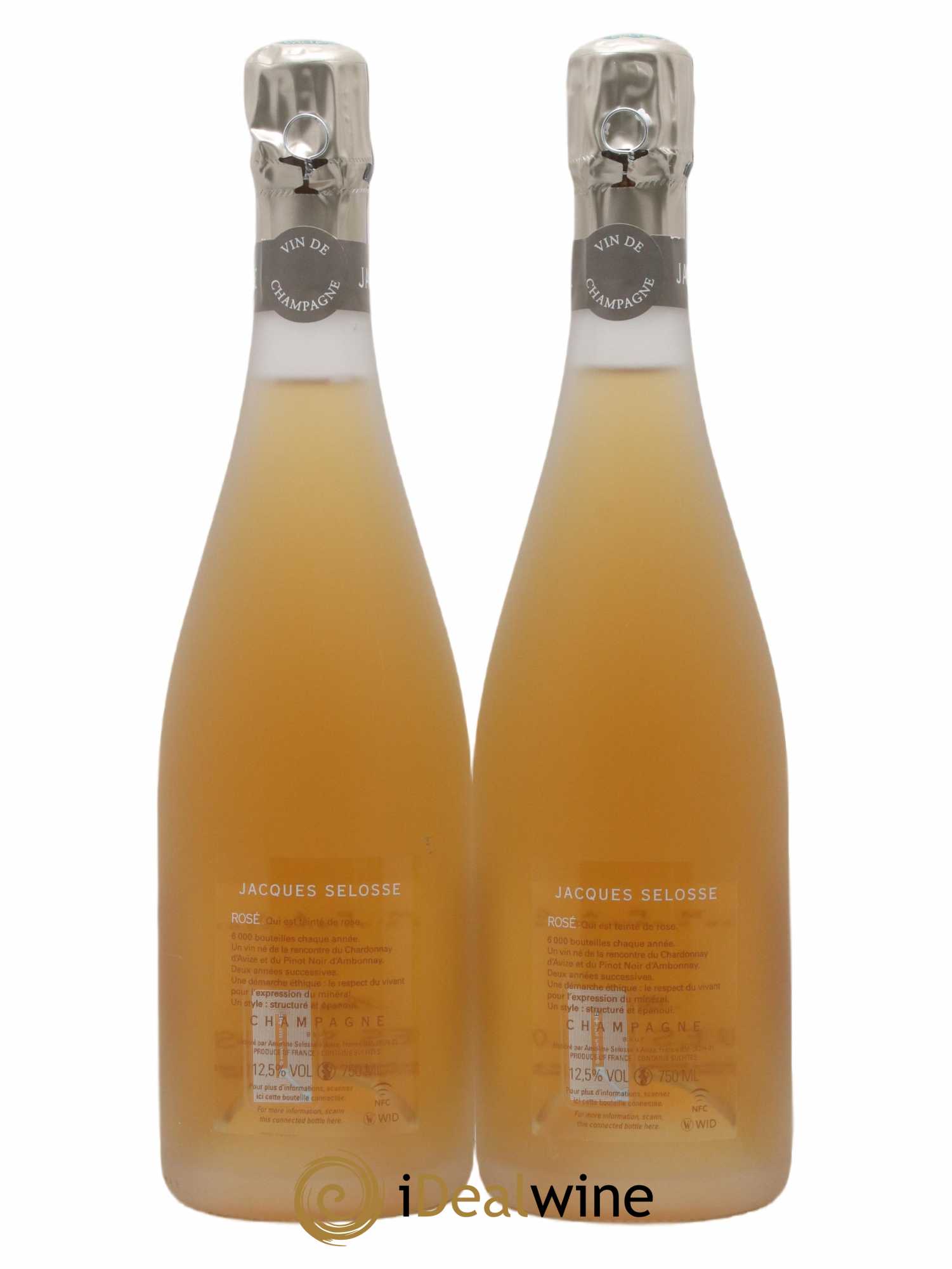 Rosé Brut Jacques Selosse - Lot de 2 bouteilles - 1