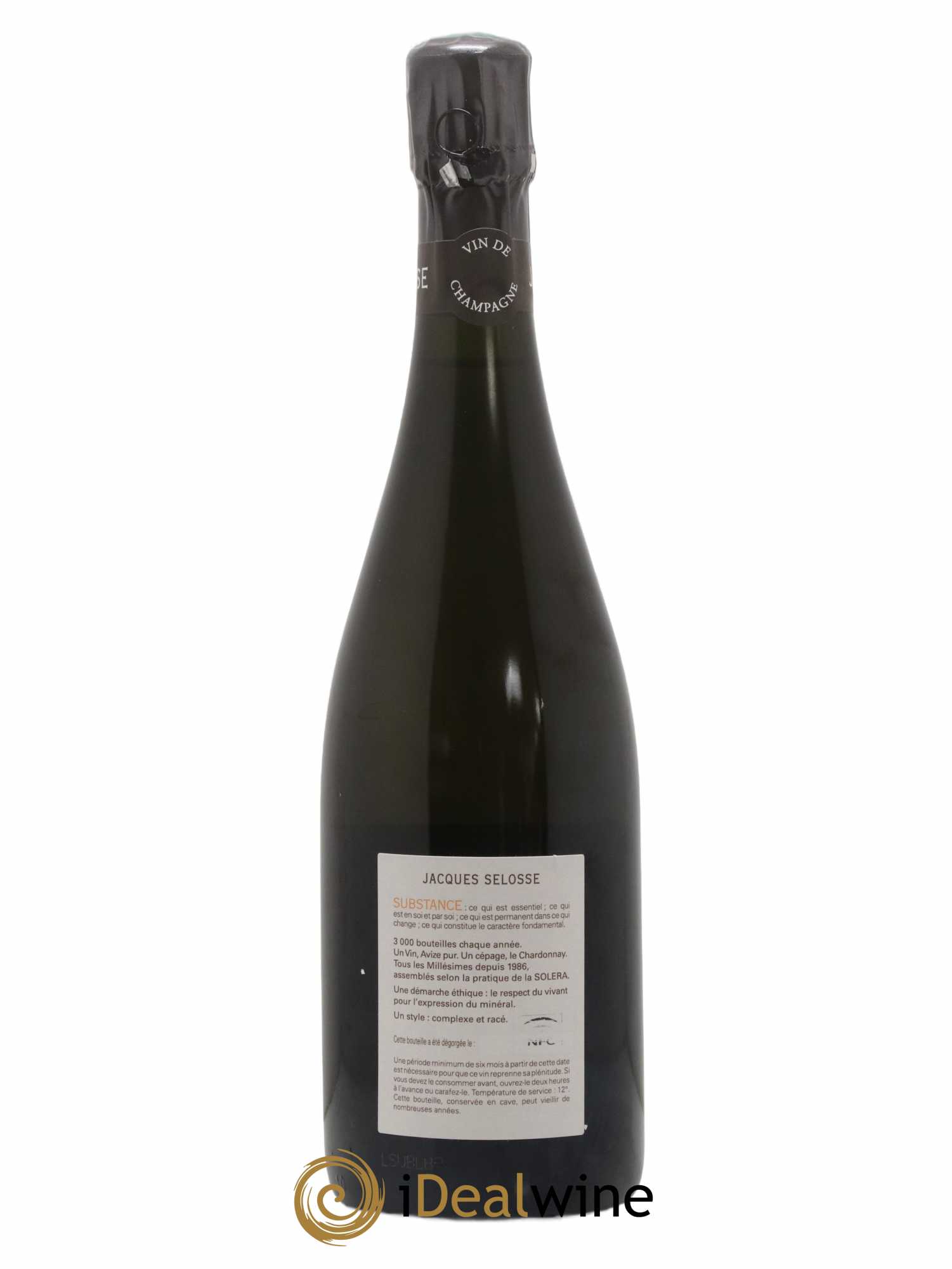 Substance Jacques Selosse - Lot de 1 bouteille - 1