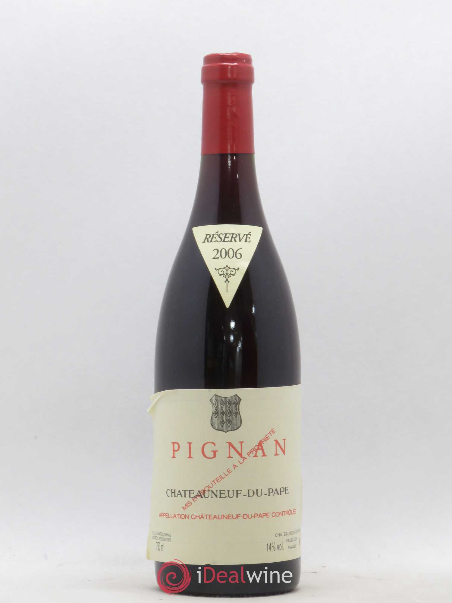 Châteauneuf-du-Pape Pignan Emmanuel Reynaud 2006 - Lot de 1 bouteille - 0