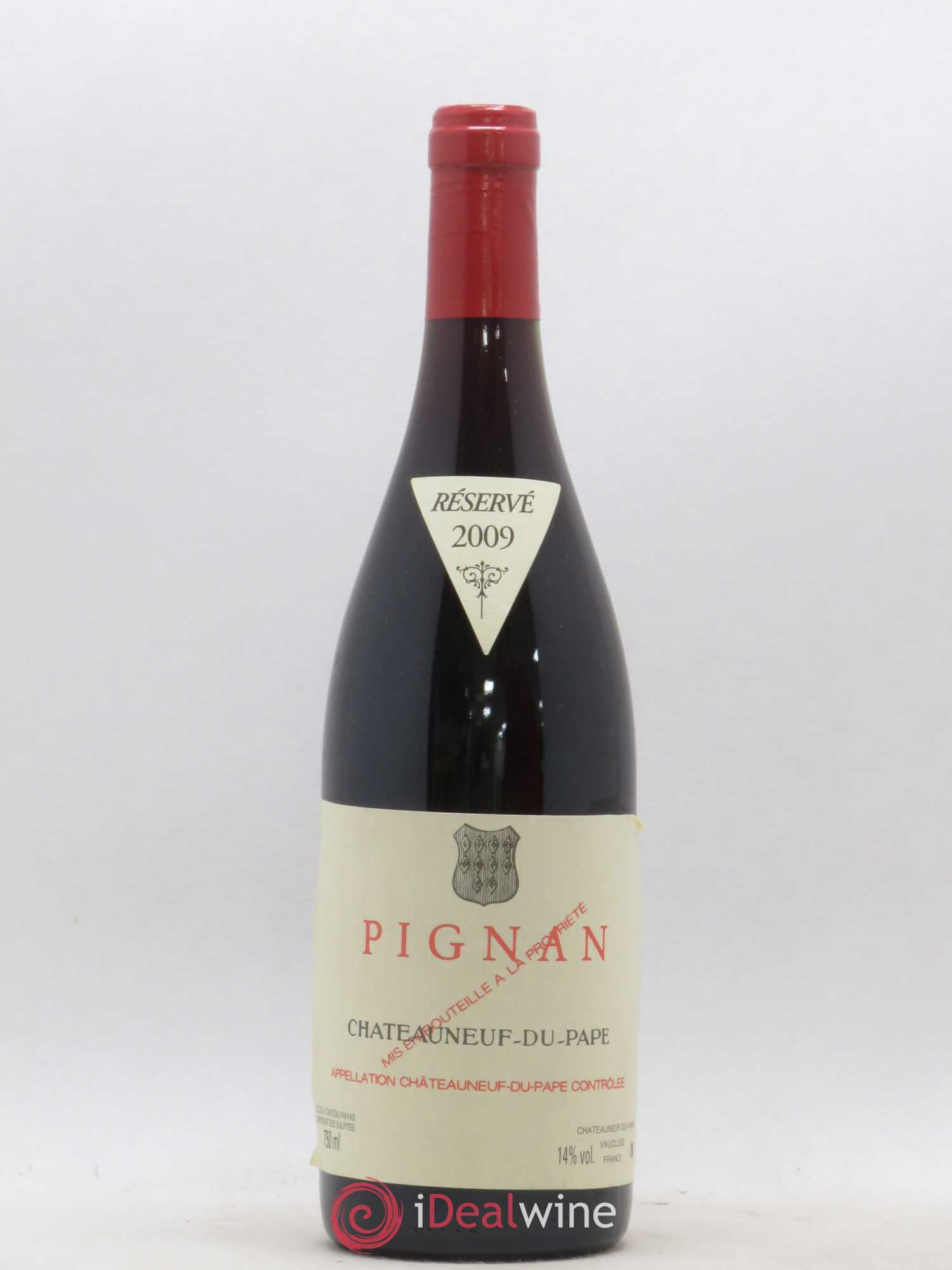 Châteauneuf-du-Pape Pignan Emmanuel Reynaud 2009 - Lot de 1 bouteille - 0