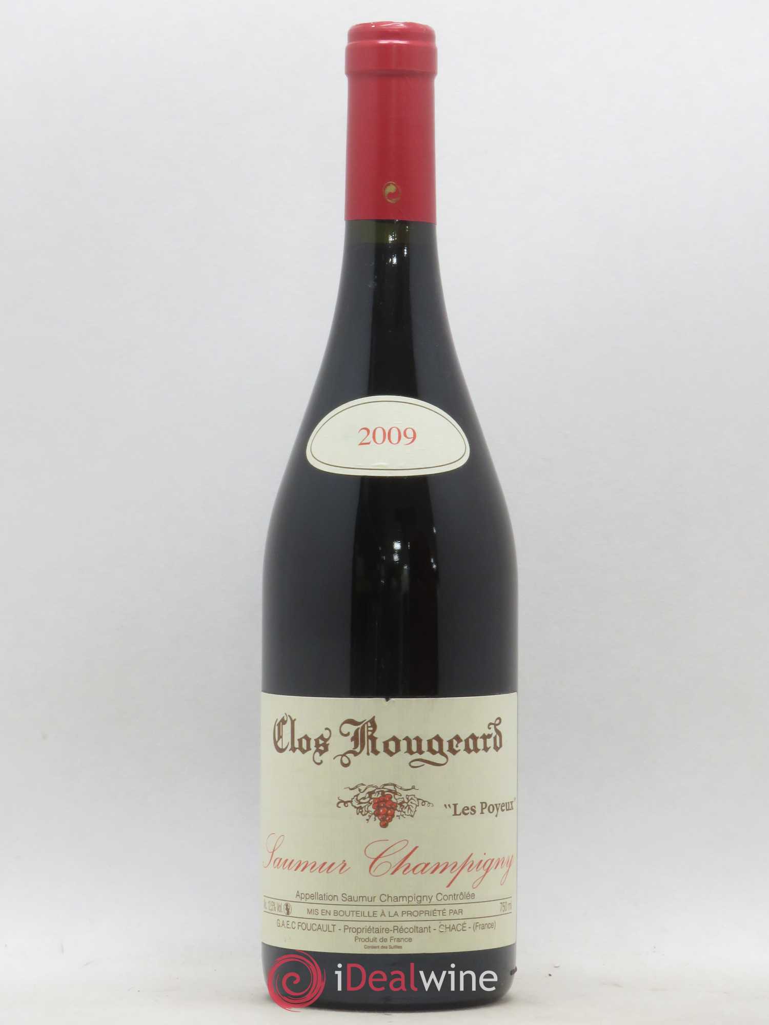 Saumur-Champigny Les Poyeux Clos Rougeard 2009 - Lot de 1 bouteille - 0