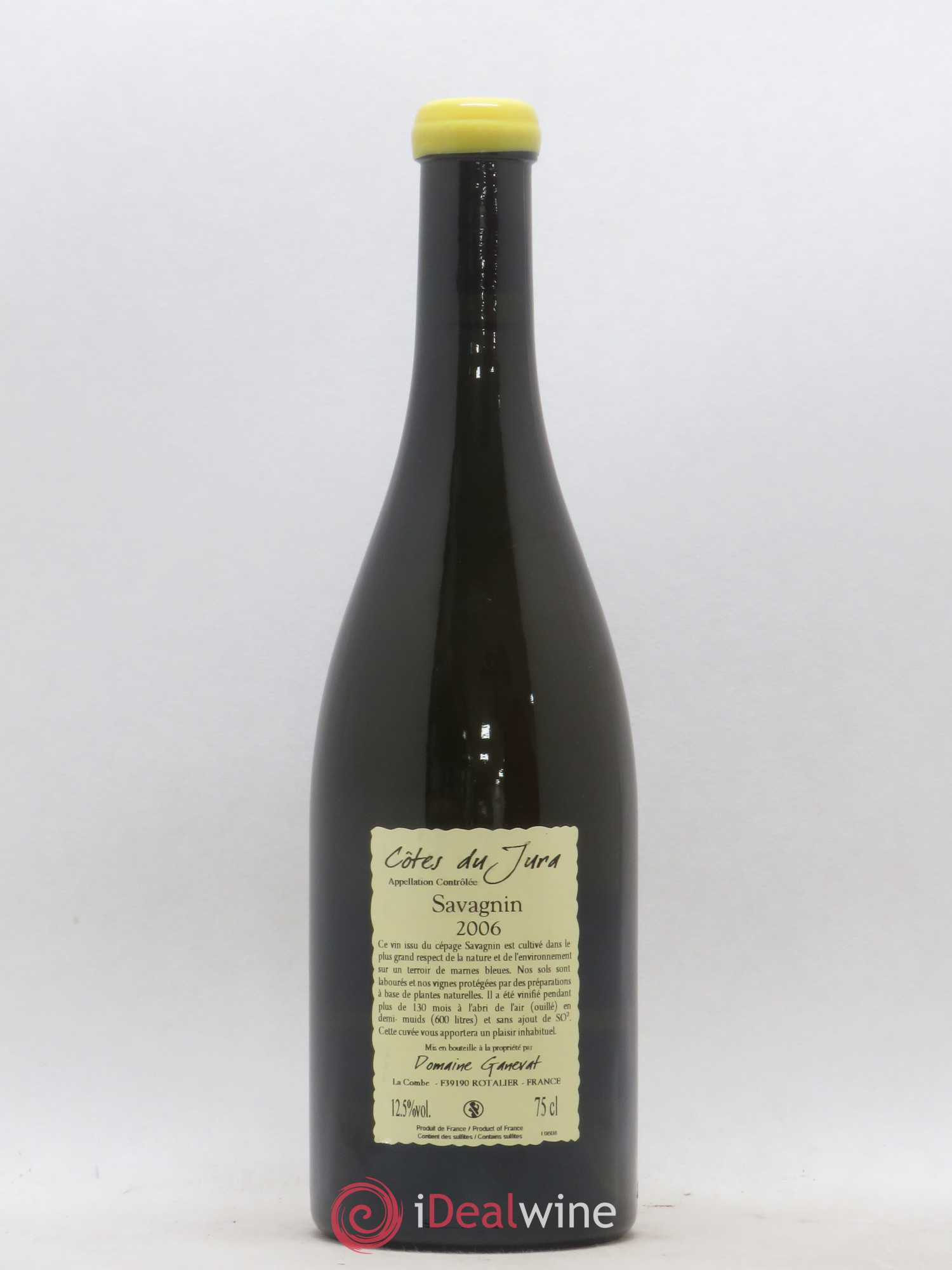 Côtes du Jura Les Vignes de mon Père Jean-François Ganevat (Domaine) 2006 - Lot de 1 bouteille - 1