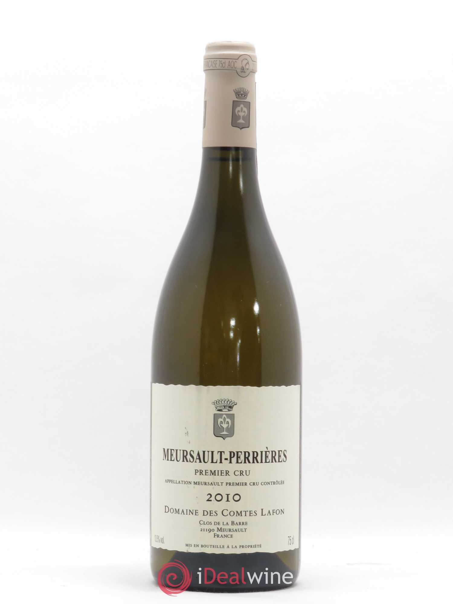 Meursault 1er Cru Perrières Comtes Lafon (Domaine des) 2010 - Lot de 1 bouteille - 0