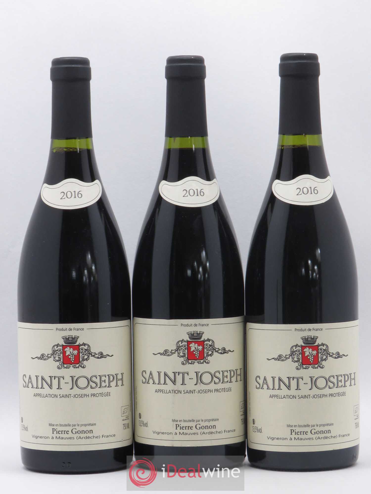 Saint-Joseph Gonon (Domaine) 2016 - Lot de 3 bouteilles - 0