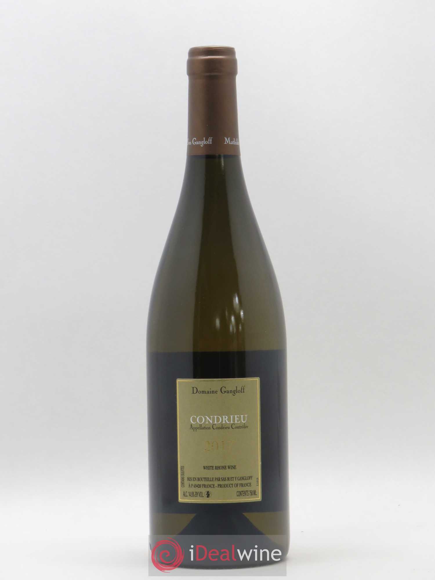 Condrieu Domaine Gangloff (Domaine) 2017 - Lot de 1 bouteille - 1