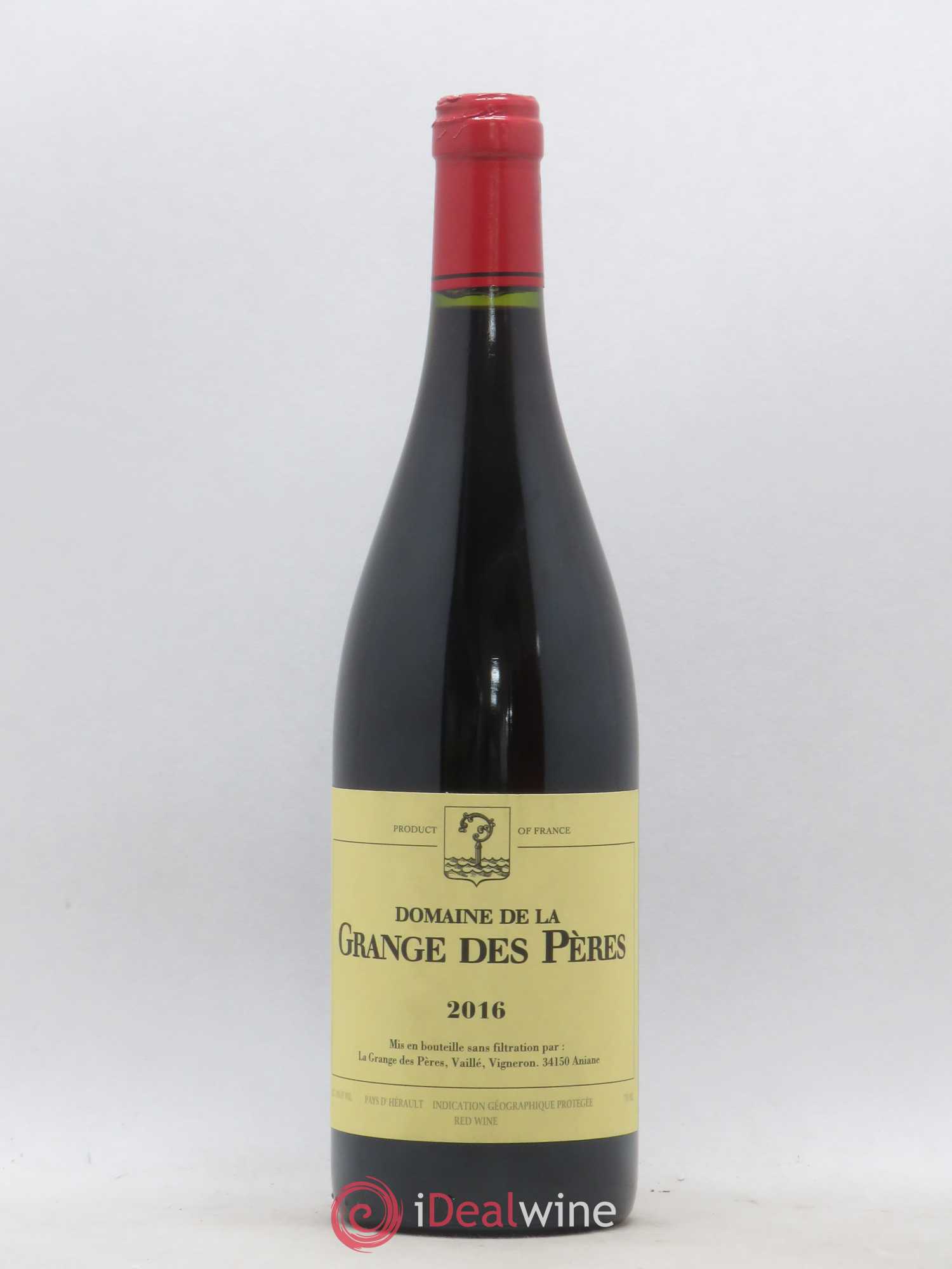Pays d'Hérault Grange des Pères Laurent Vaillé 2016 - Lot de 1 bouteille - 0
