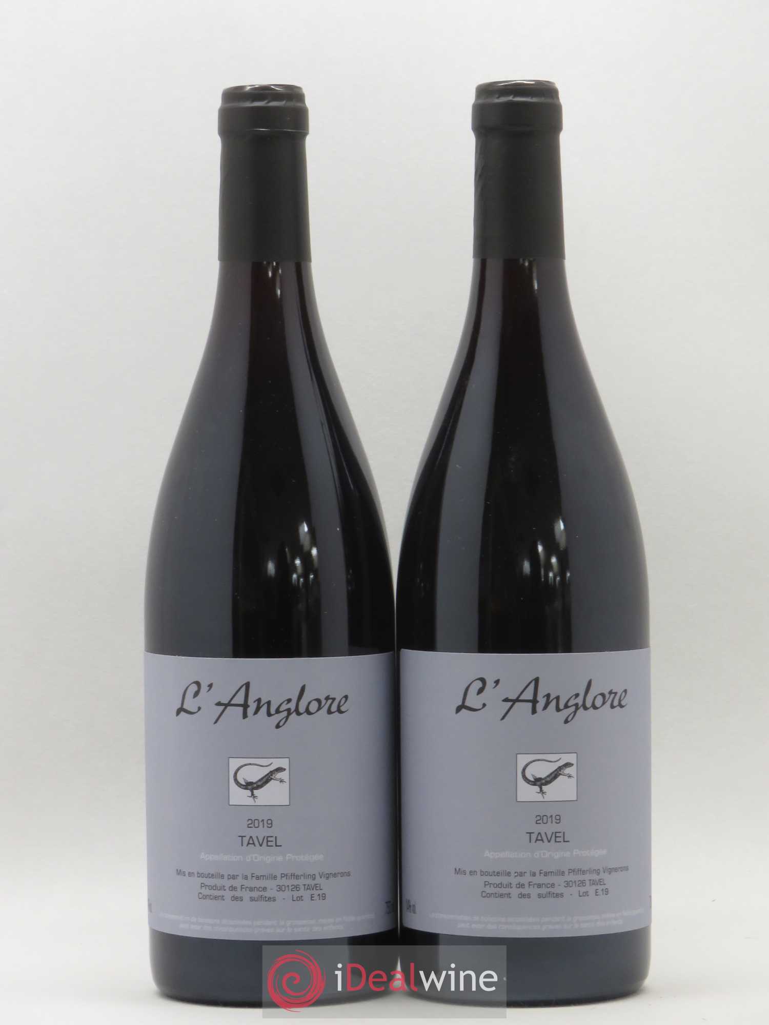 Tavel L'Anglore 2019 - Posten von 2 Flaschen - 0