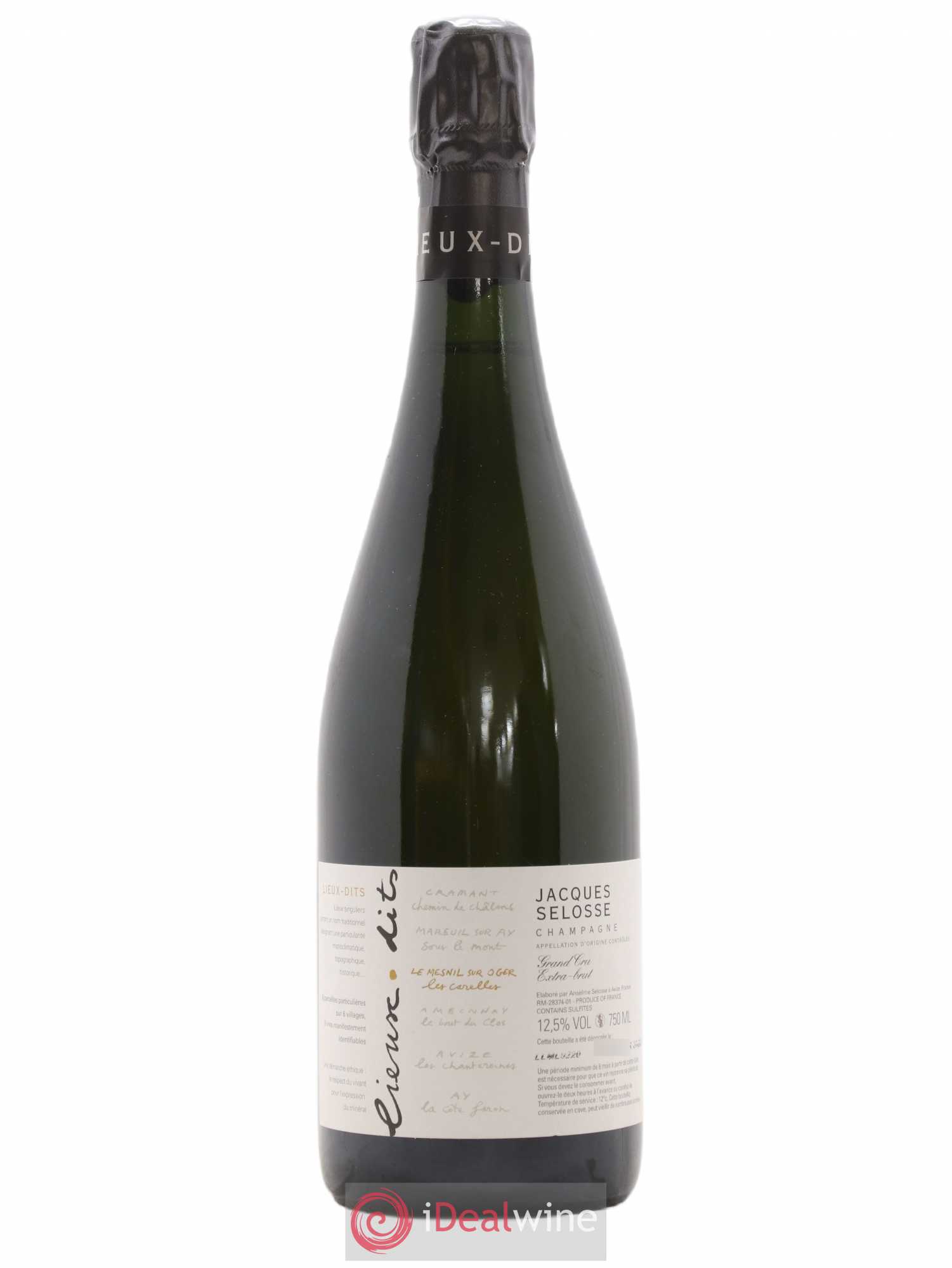 Les Carelles Blanc de Blancs Jacques Selosse - Lot de 1 bouteille - 0