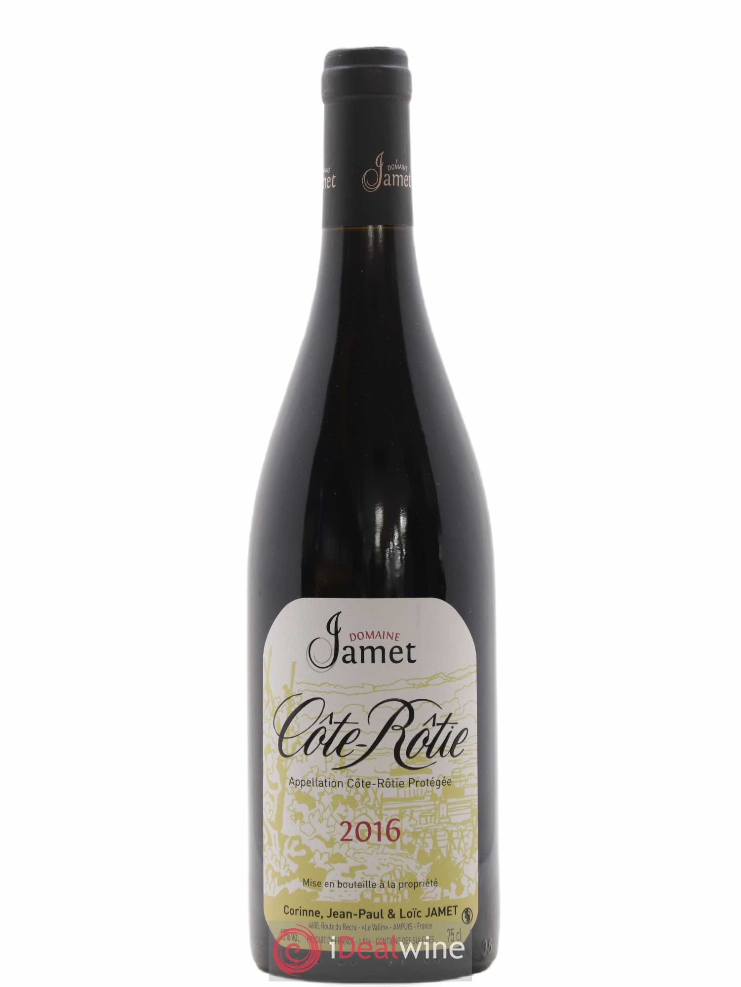 Côte-Rôtie Jamet (Domaine) 2016 - Lot de 1 bouteille - 0