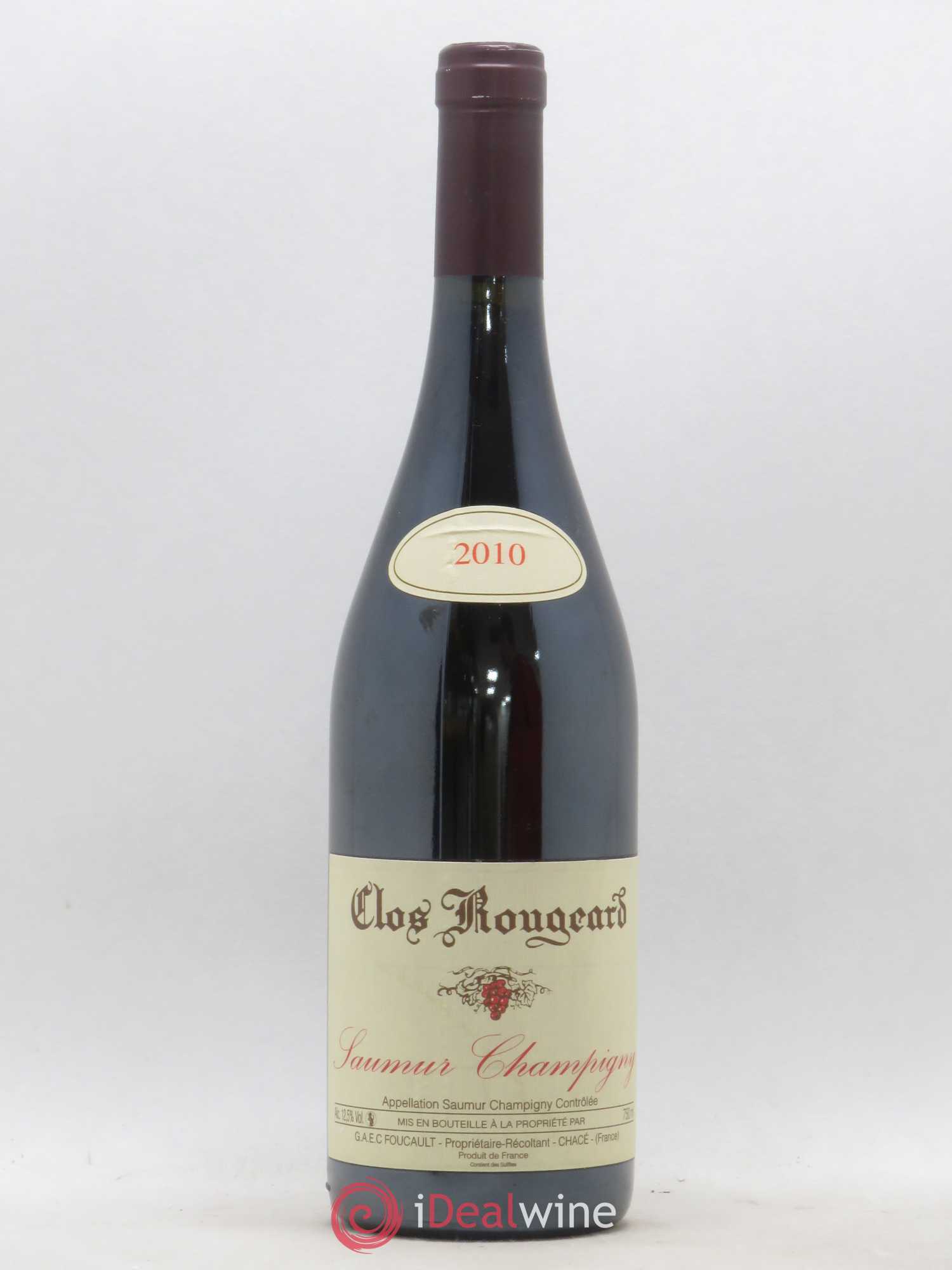 Saumur-Champigny Clos Rougeard 2010 - Lot de 1 bouteille - 0