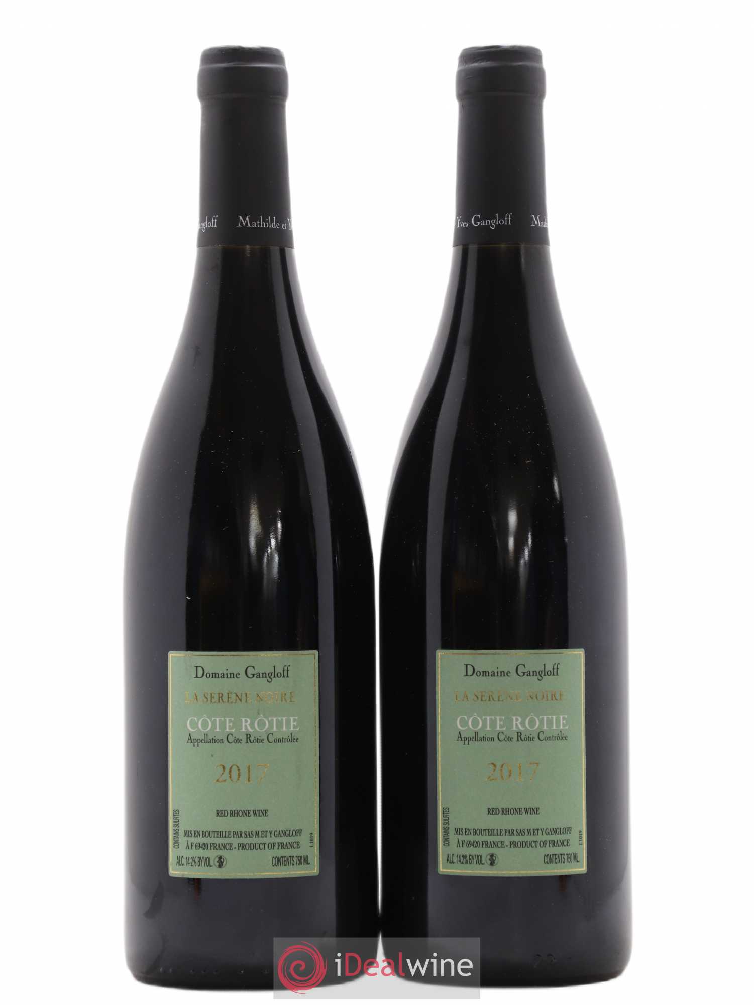 Côte-Rôtie La Sereine Noire Gangloff (Domaine) 2017 - Lotto di 2 bottiglie - 1