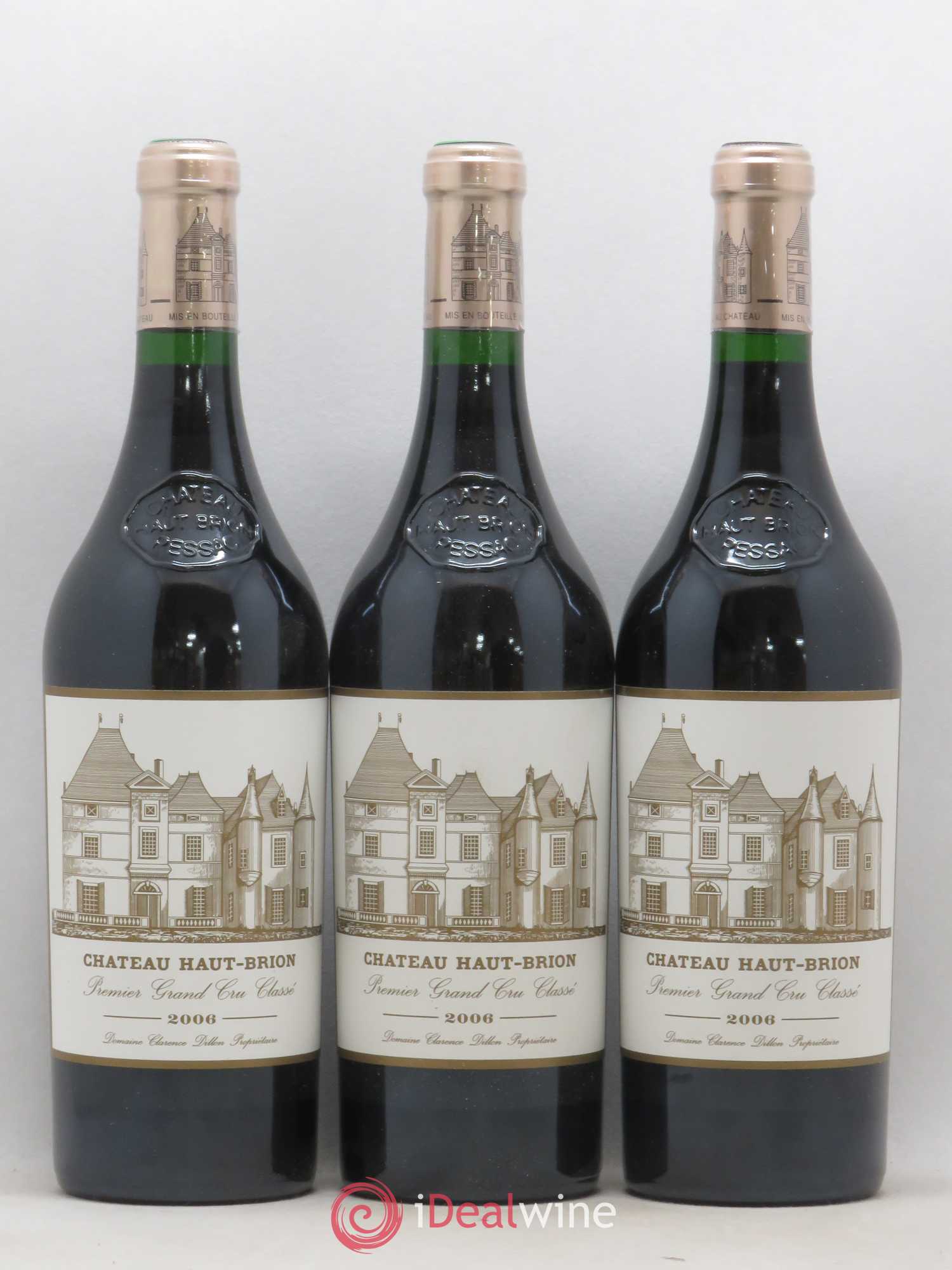 Château Haut Brion 1er Grand Cru Classé 2006 - Lot de 12 bouteilles - 1