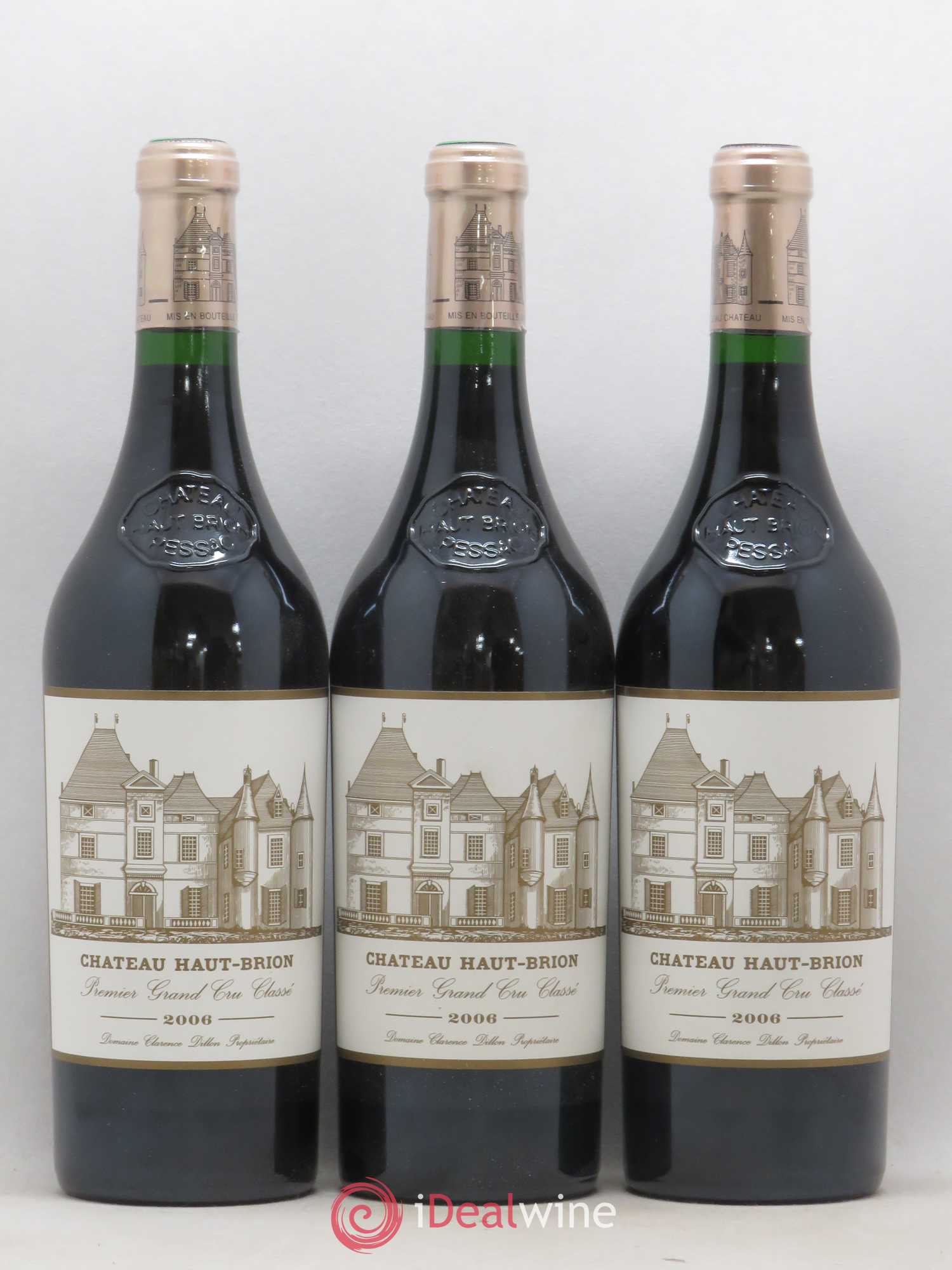 Château Haut Brion 1er Grand Cru Classé 2006 - Lot de 12 bouteilles - 3