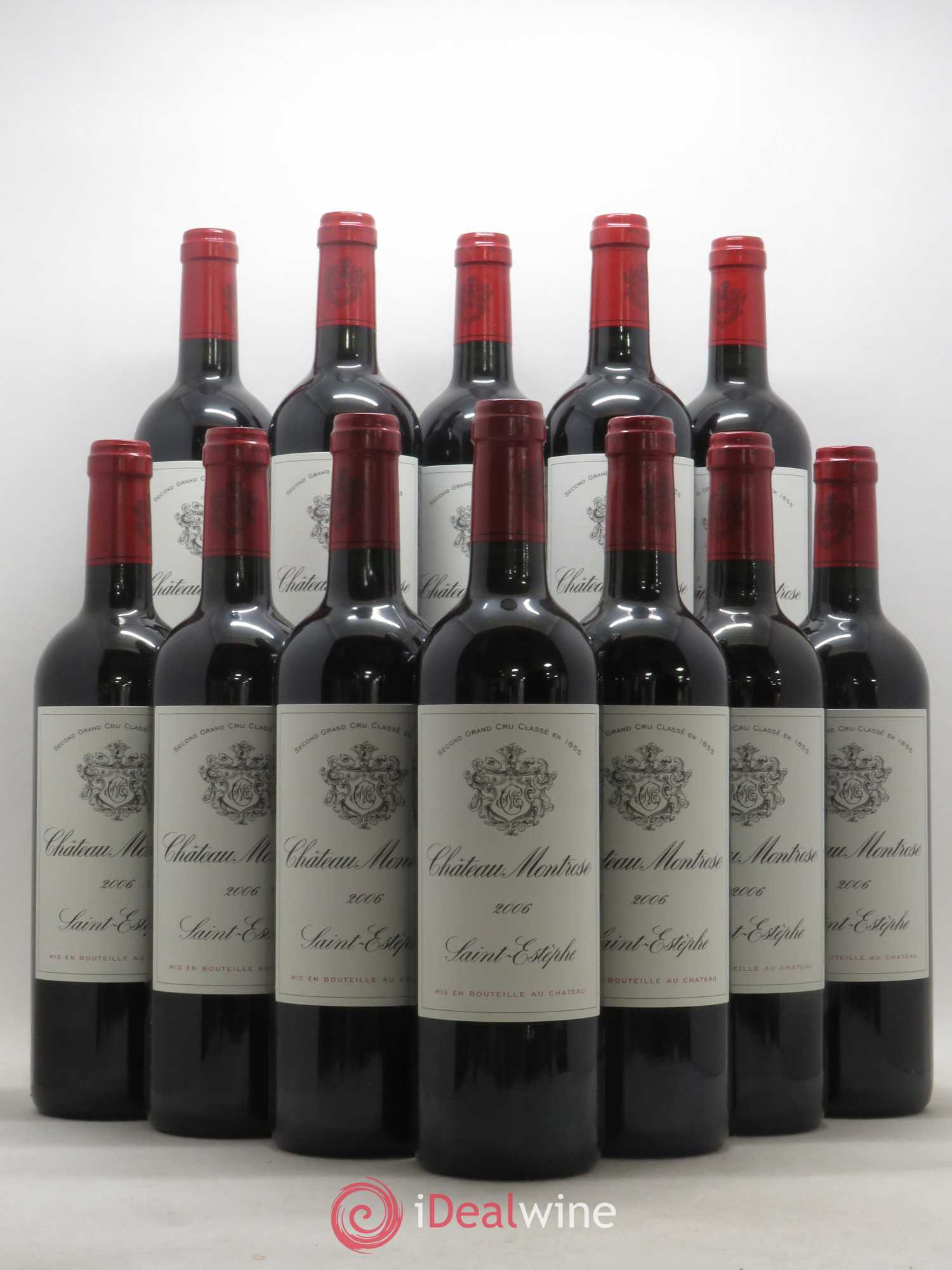 Château Montrose 2ème Grand Cru Classé 2006 - Lot de 12 bouteilles - 0