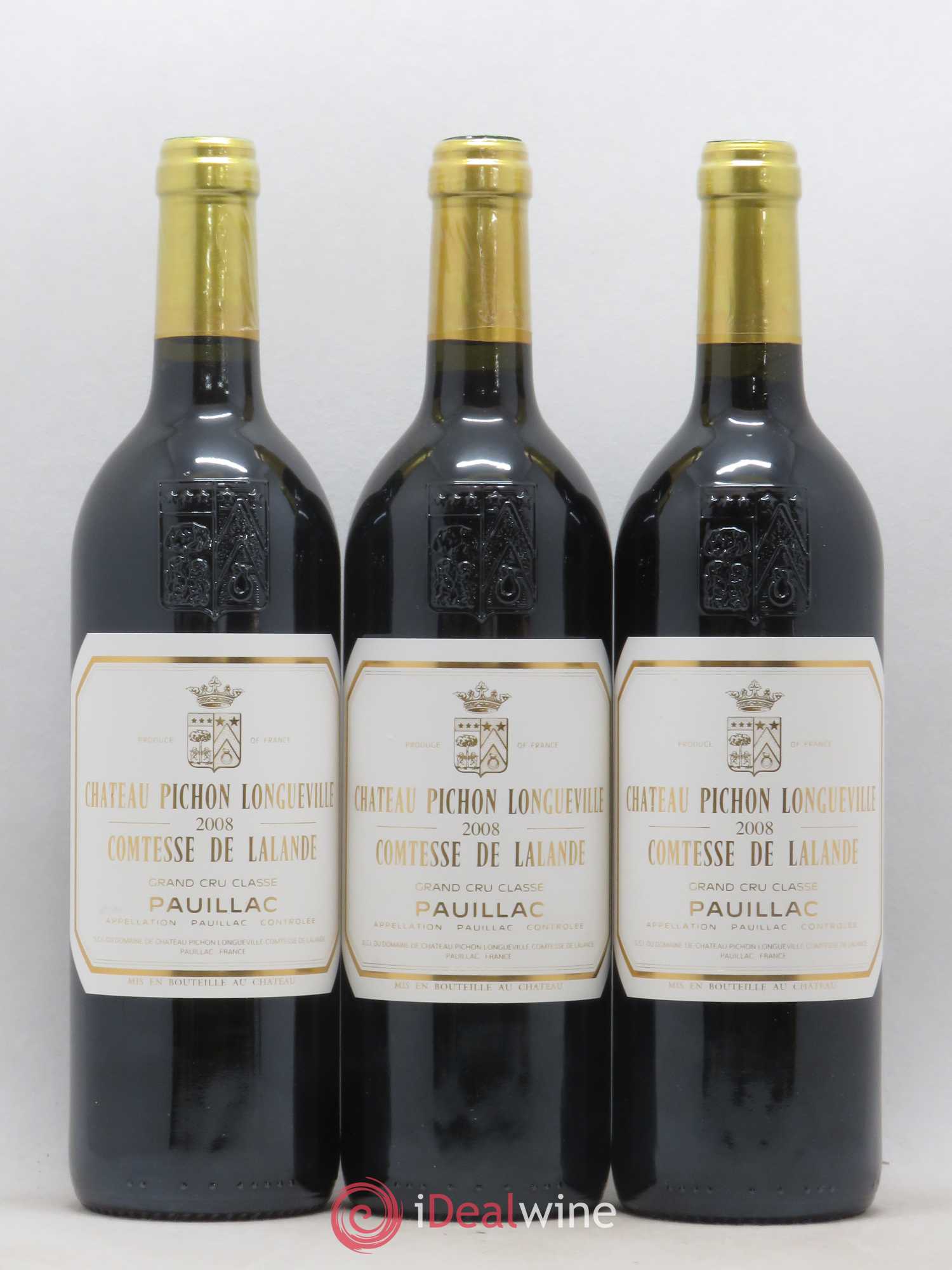 Château Pichon Longueville Comtesse de Lalande 2ème Grand Cru Classé 2008 - Lot de 6 bouteilles - 2