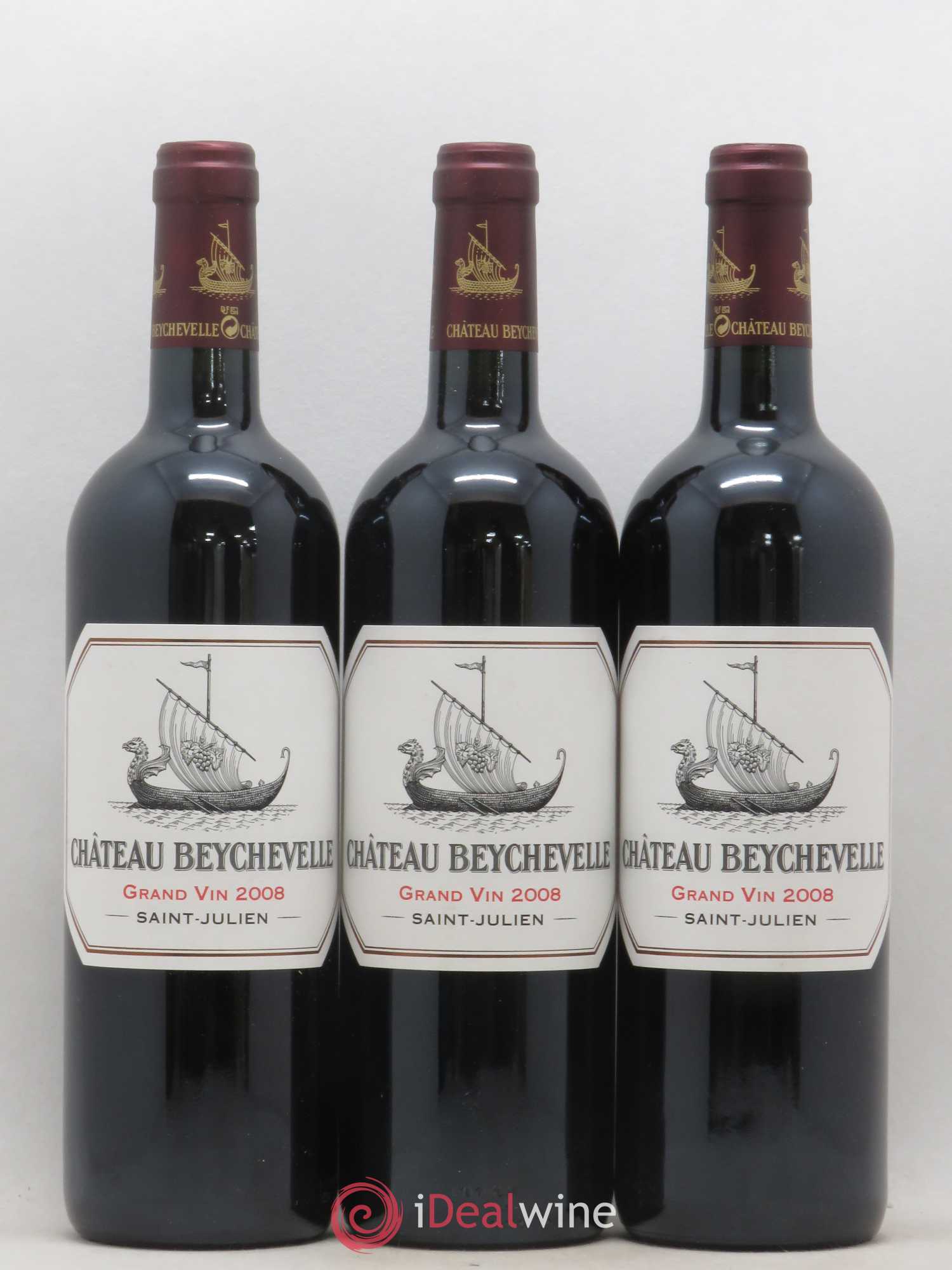 Château Beychevelle 4ème Grand Cru Classé 2008 - Lot de 12 bouteilles - 3