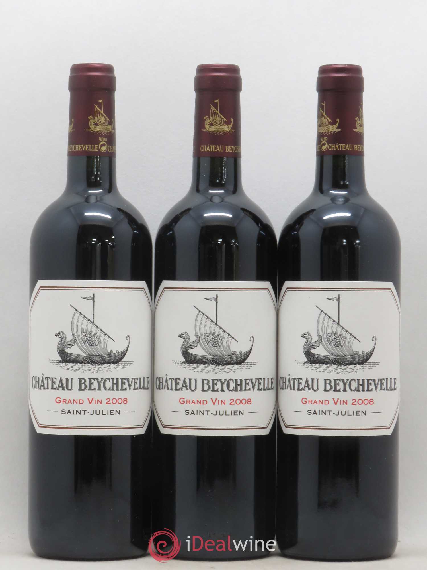 Château Beychevelle 4ème Grand Cru Classé 2008 - Lot de 12 bouteilles - 4
