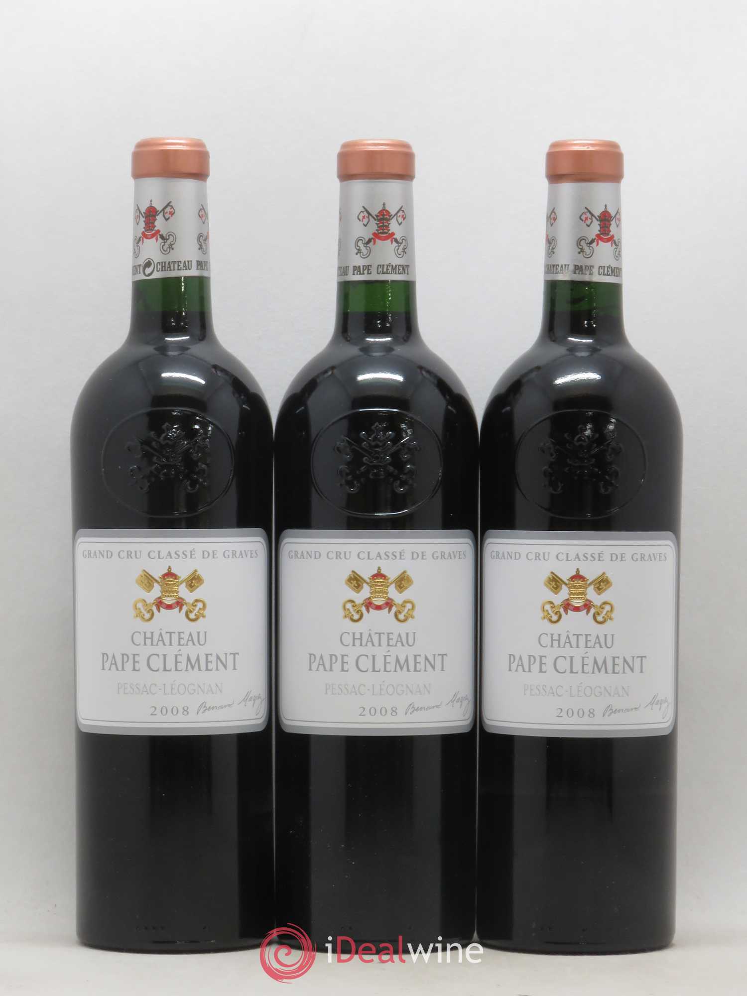 Château Pape Clément Cru Classé de Graves 2008 - Lot de 12 bouteilles - 2