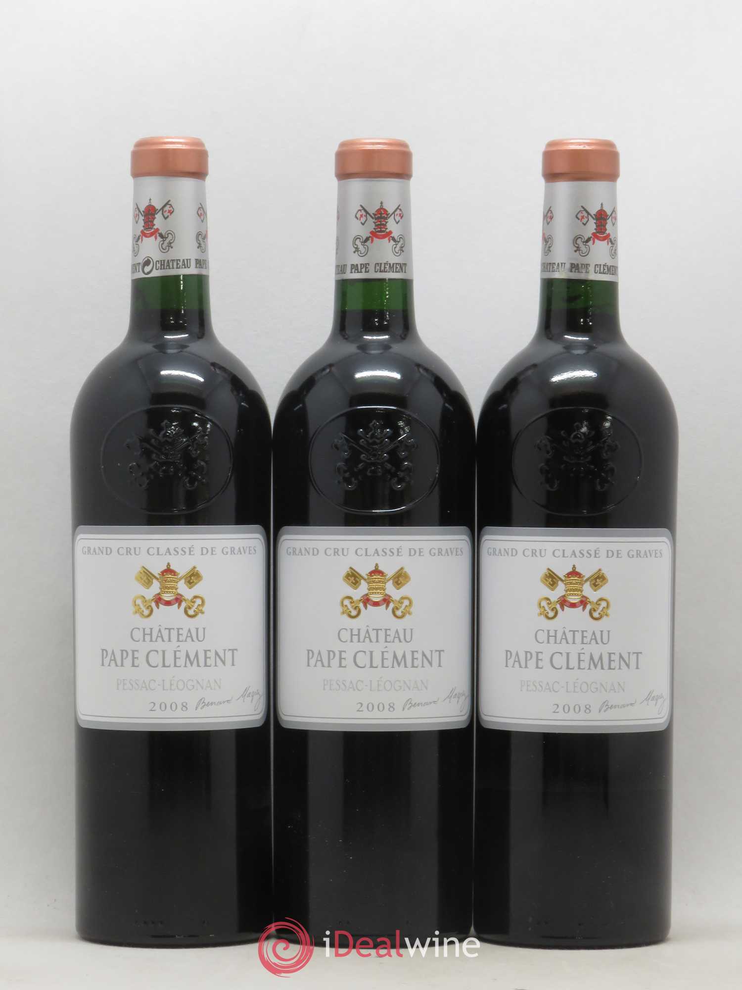 Château Pape Clément Cru Classé de Graves 2008 - Lot de 12 bouteilles - 3