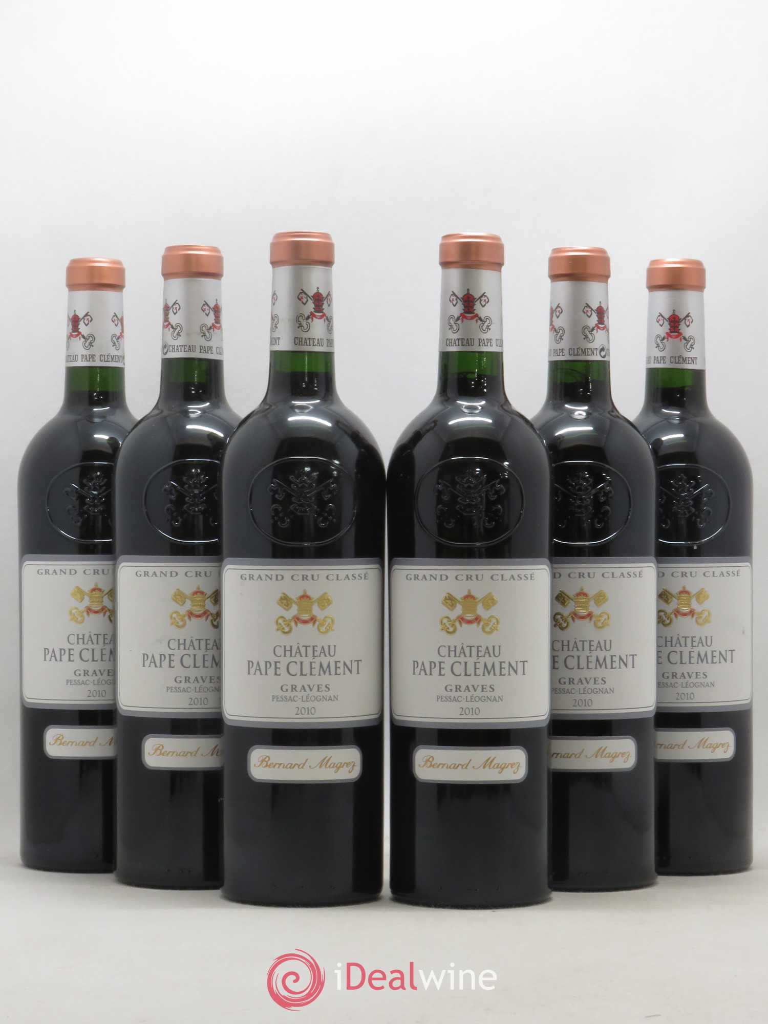 Château Pape Clément Cru Classé de Graves 2010 - Lot de 6 bouteilles - 0