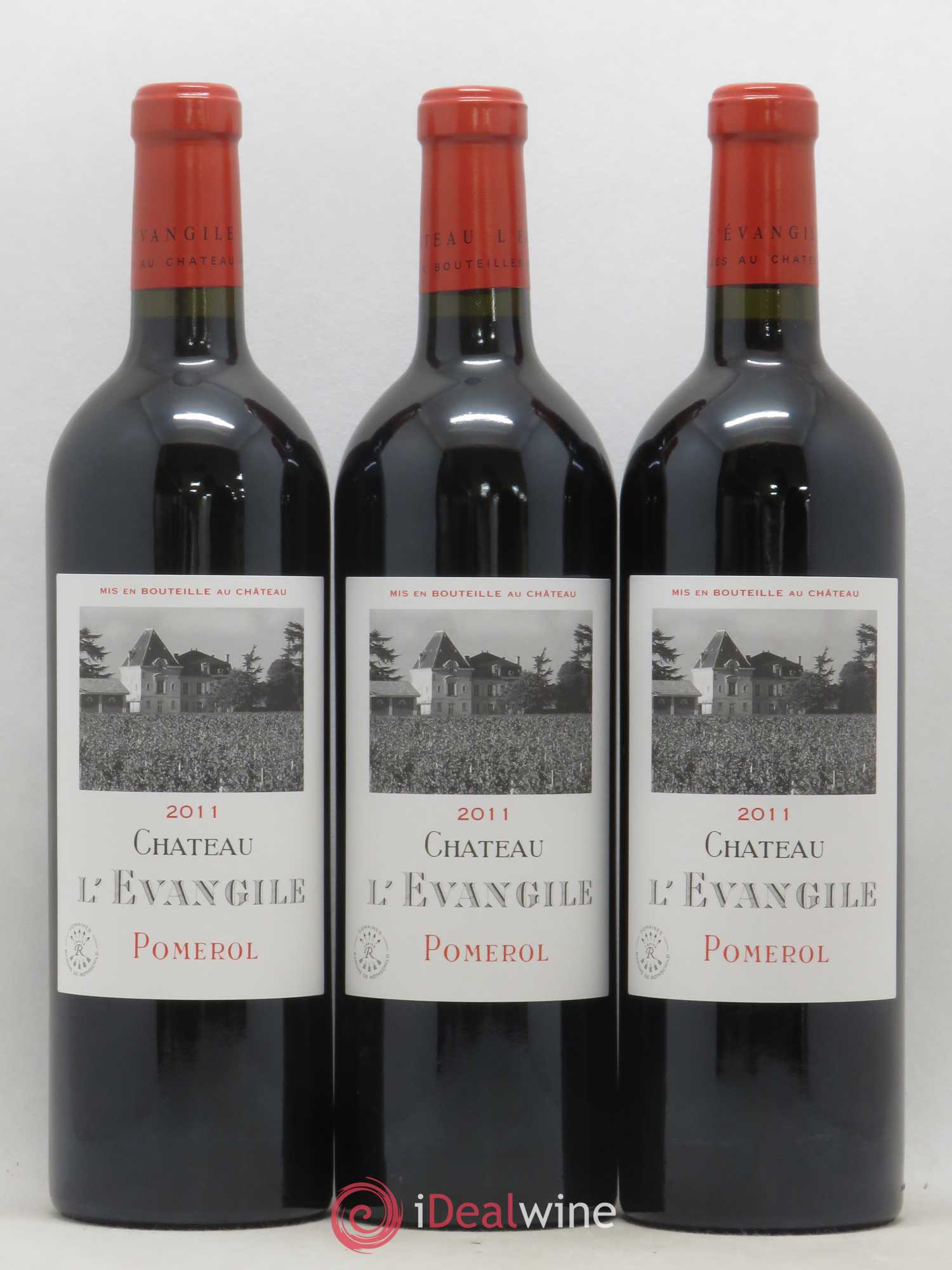 Château l' Évangile 2011 - Lot de 6 bouteilles - 2