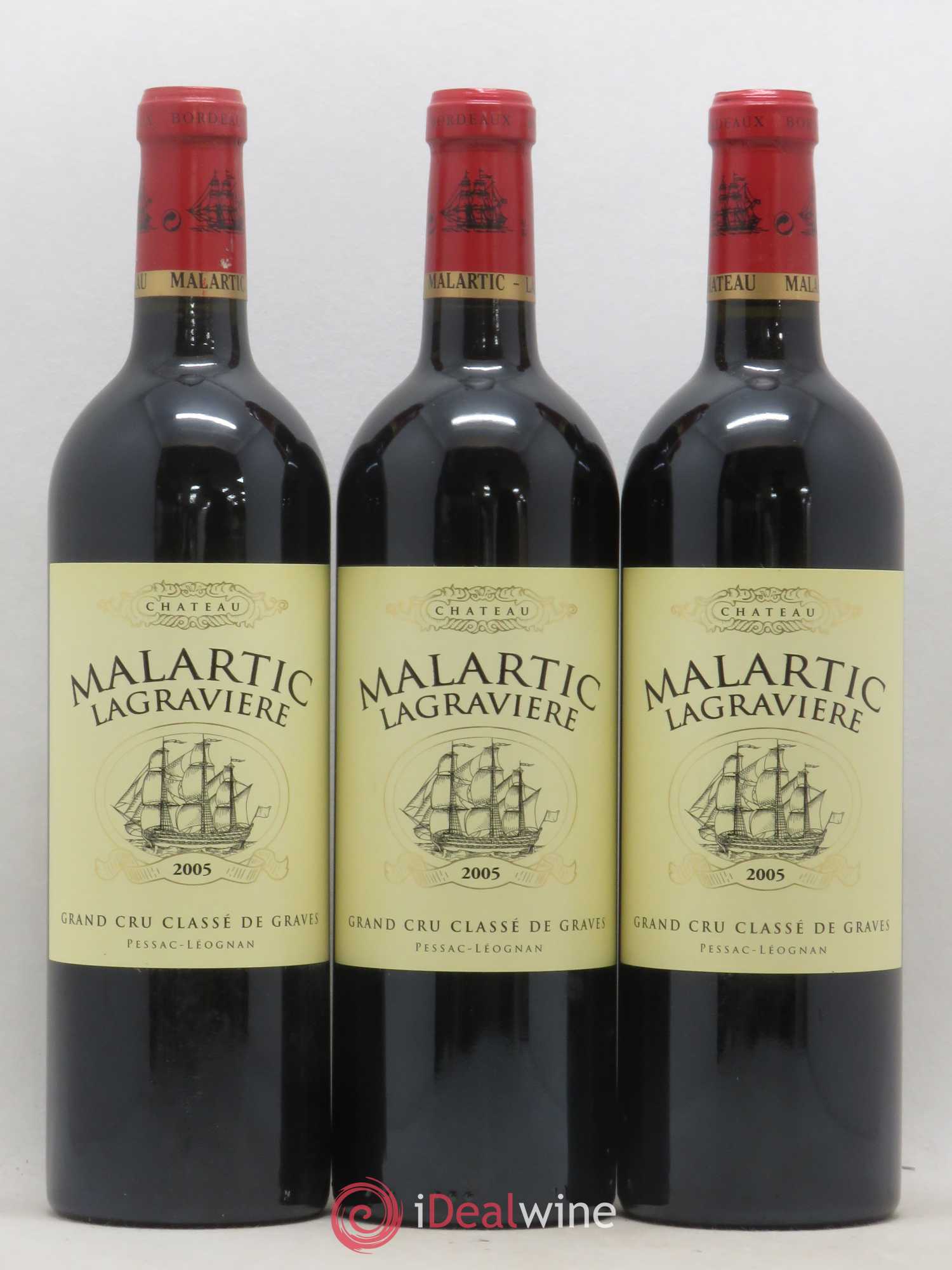 Château Malartic-Lagravière Cru Classé de Graves 2005 - Lot de 12 bouteilles - 3