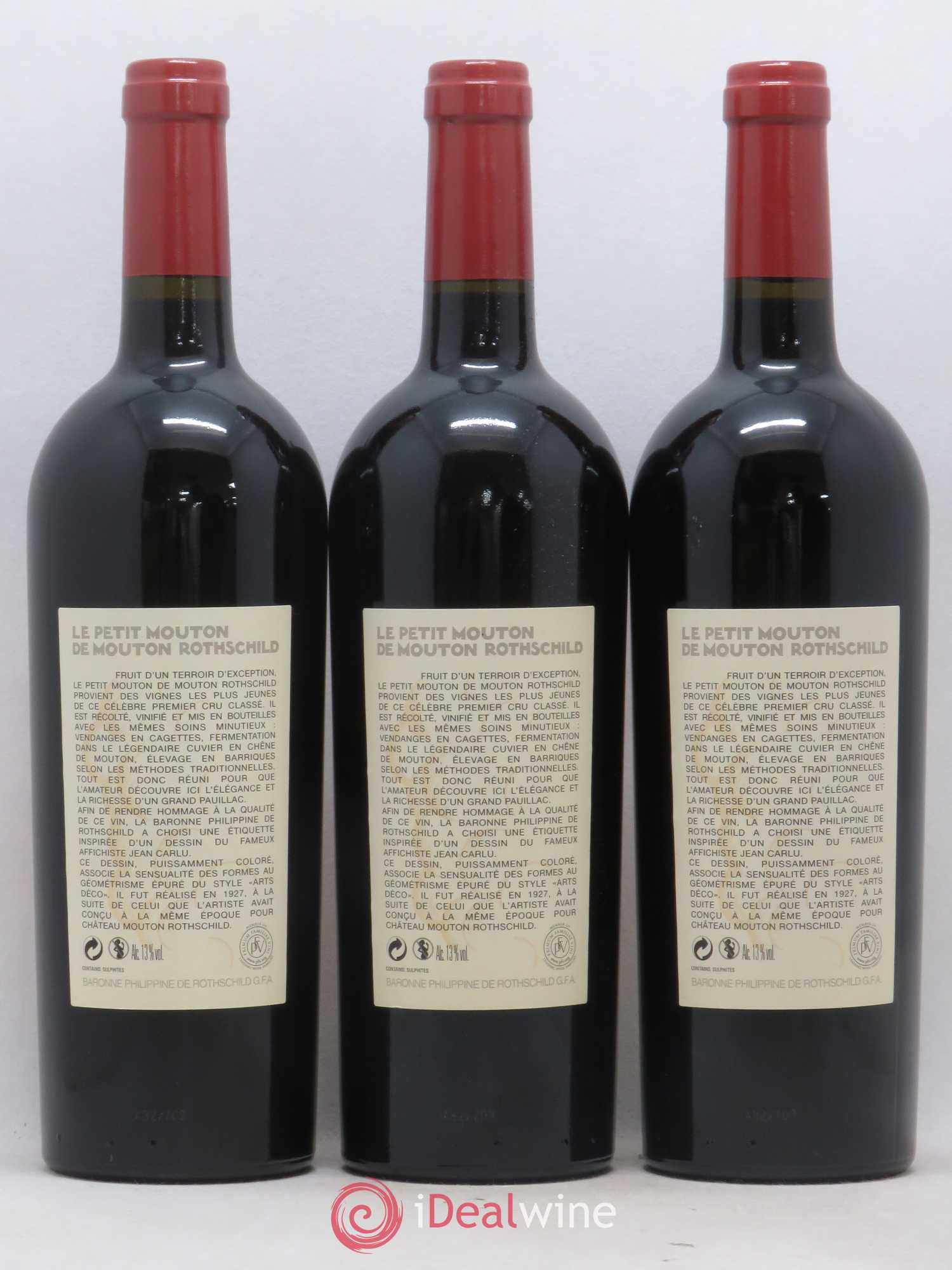 Petit Mouton Second Vin 2008 - Lot de 6 bouteilles - 4
