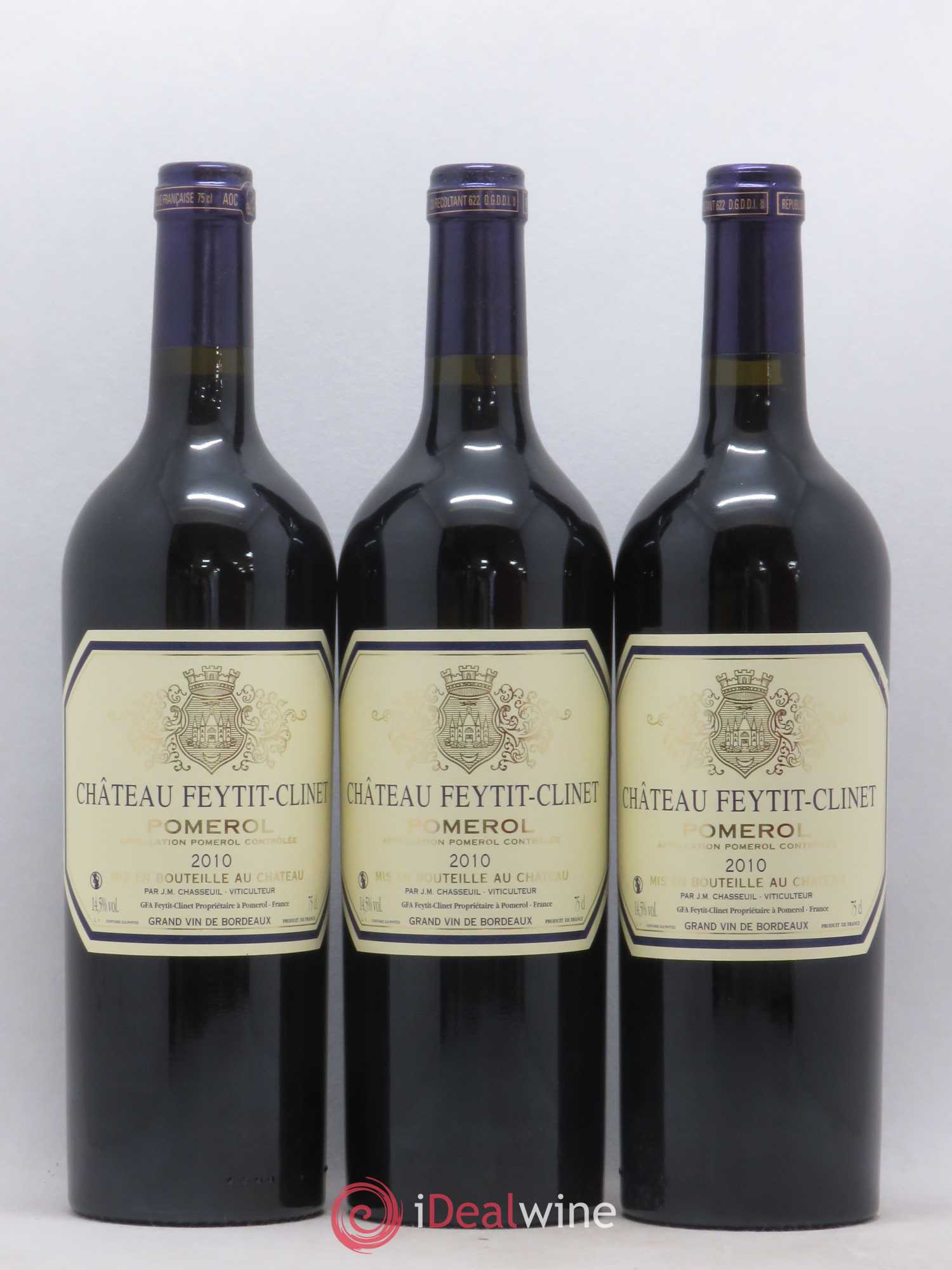 Château Feytit-Clinet 2010 - Lot de 6 bouteilles - 2