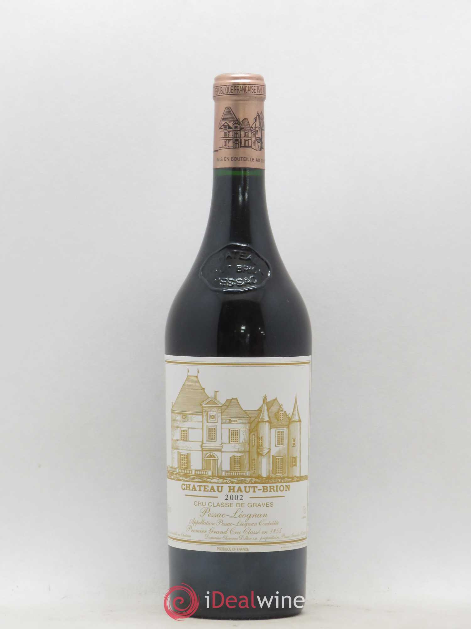 Château Haut Brion 1er Grand Cru Classé 2002 - Lot de 1 bouteille - 0
