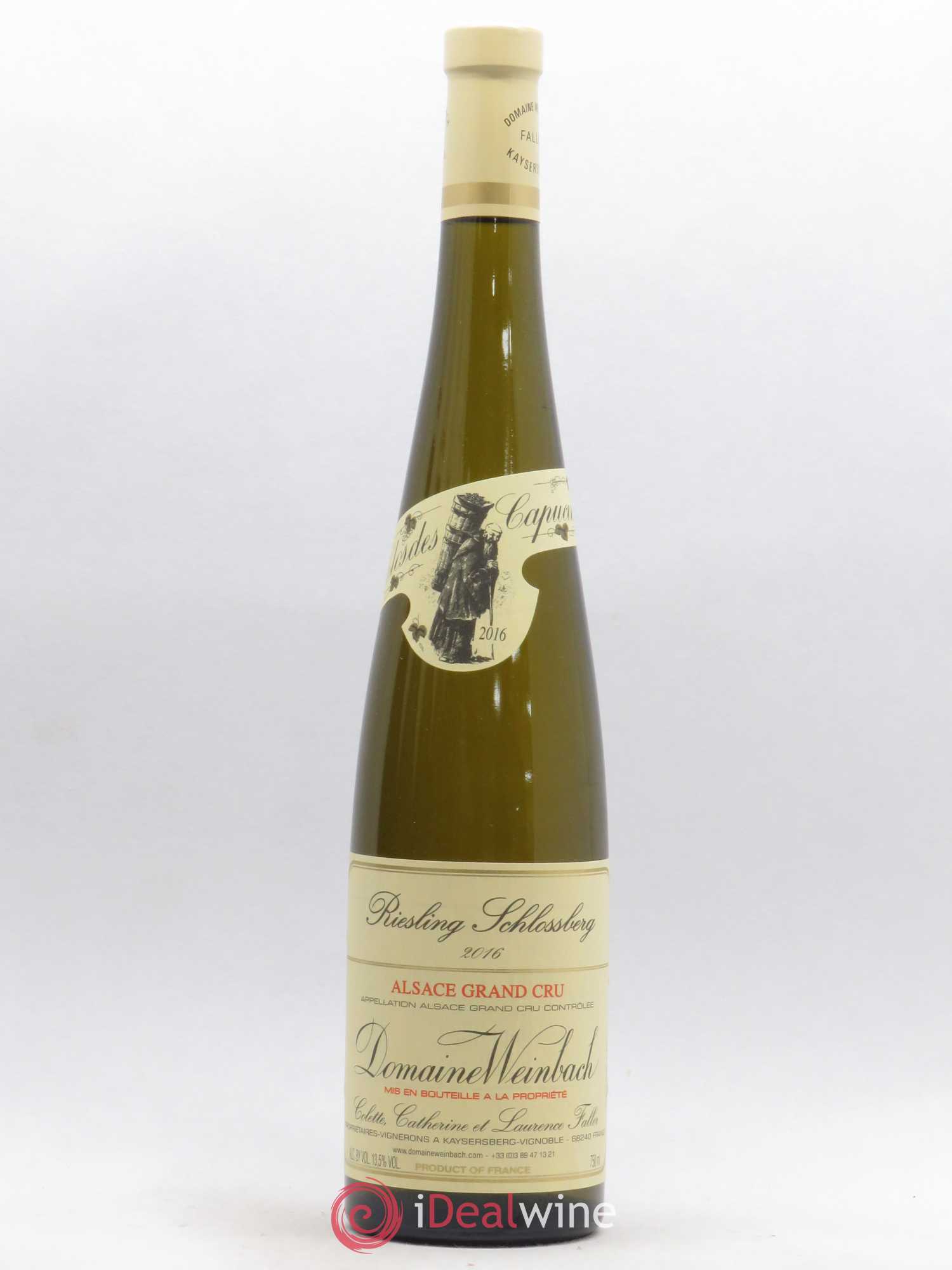 Alsace Grand Cru Schlossberg Riesling Weinbach (Domaine) Clos Des Capucins 2016 - Posten von 1 Flasche - 0