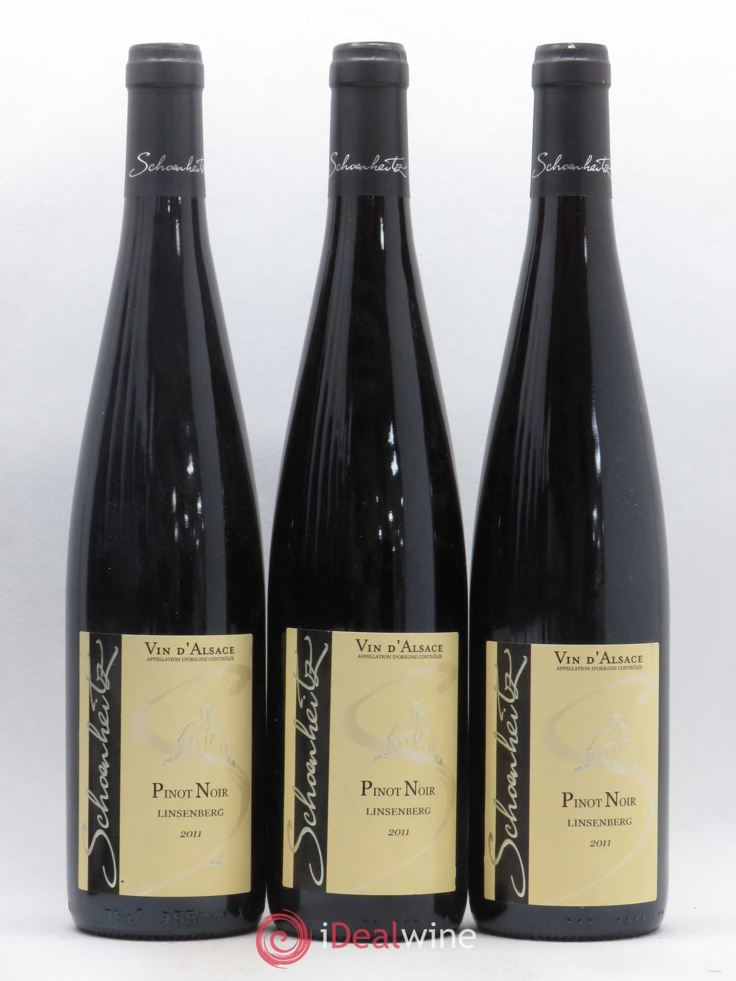 Pinot Noir Linsenberg Schoenheitz 2011 - Posten von 3 Flaschen - 0