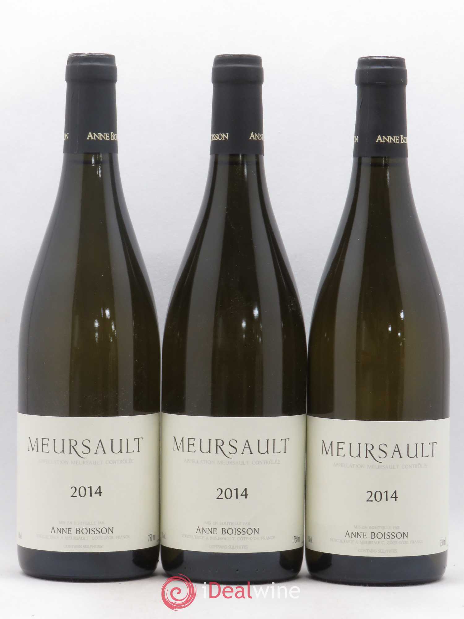 Meursault Anne Boisson 2014 - Lot de 3 bouteilles - 0