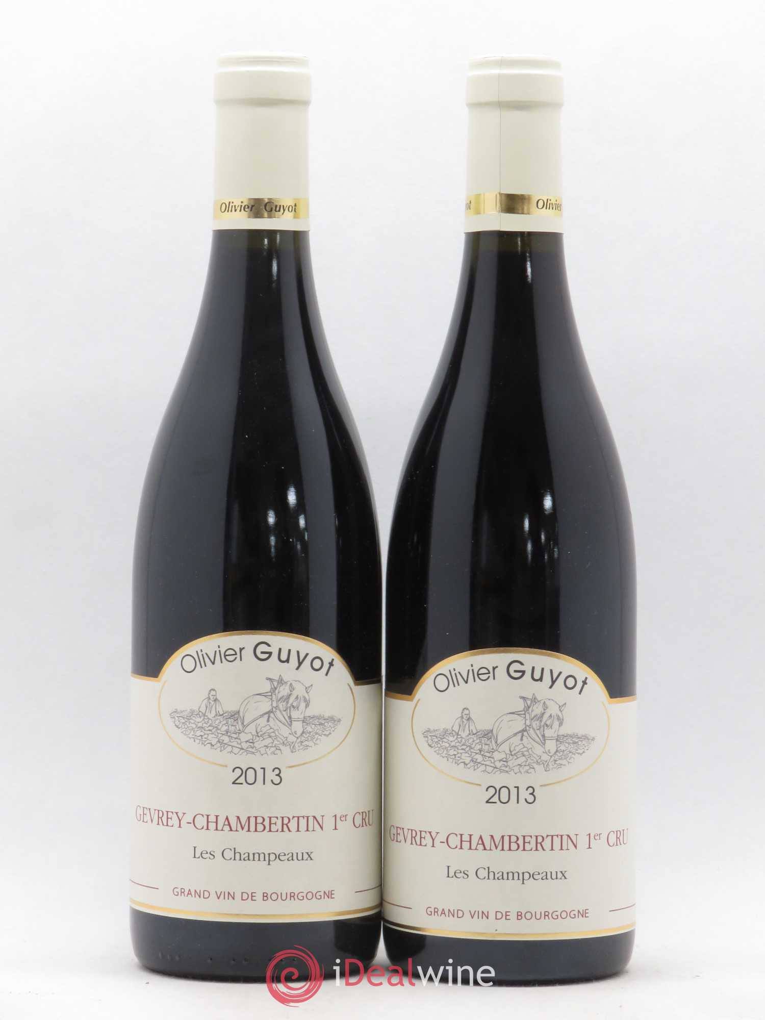 Gevrey-Chambertin 1er Cru Les Champeaux Olivier Guyot (Domaine de) 2013 - Lot de 2 bouteilles - 0
