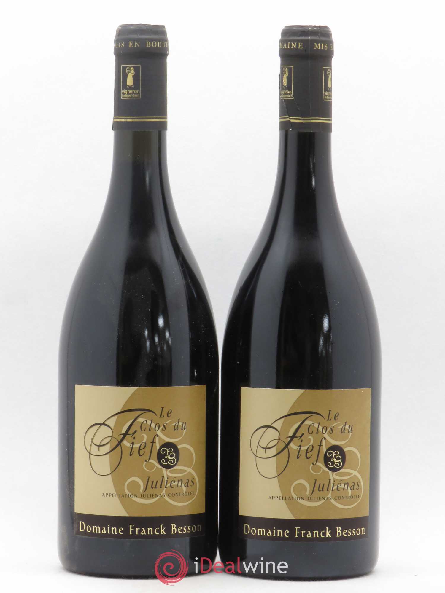 Juliénas Le Clos du Fief Domaine Franck Besson 2013 - Lot de 2 bouteilles - 0