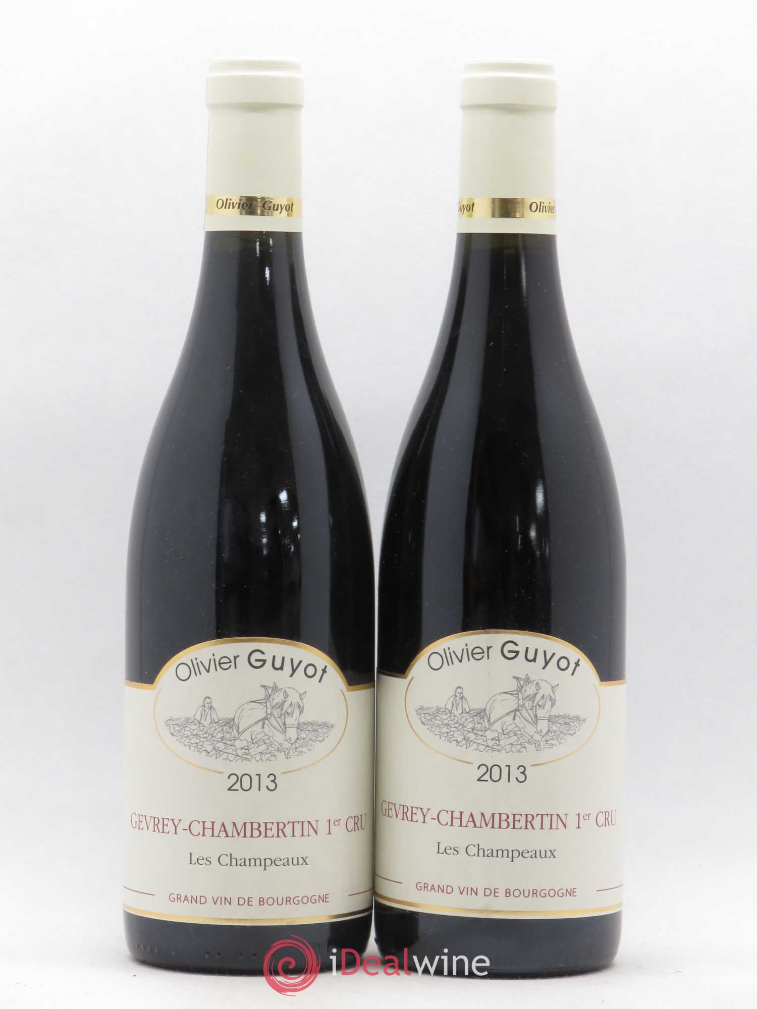 Gevrey-Chambertin 1er Cru Les Champeaux Olivier Guyot (Domaine de) 2013 - Lot de 2 bouteilles - 0