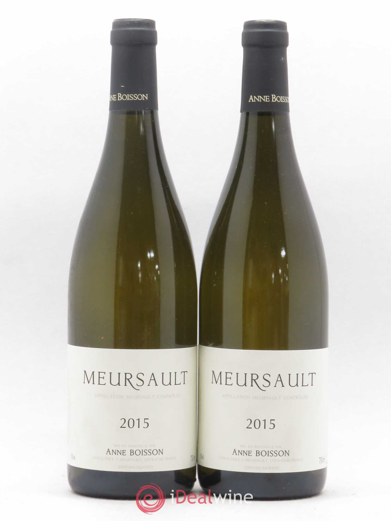 Meursault Anne Boisson 2015 - Lot de 2 bouteilles - 0