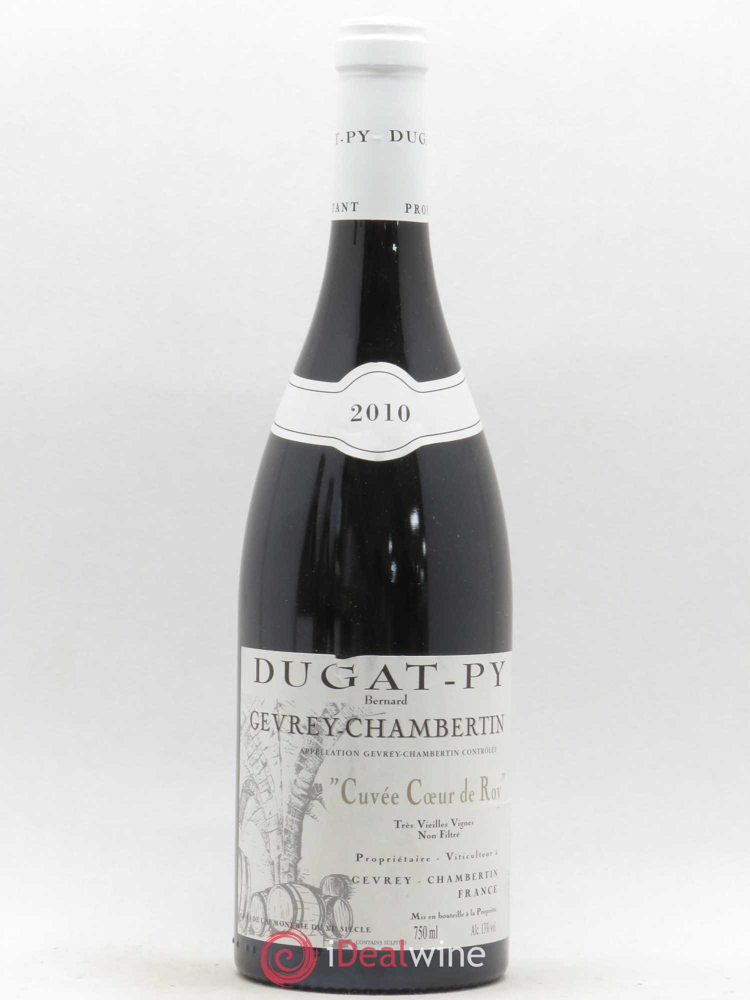 Gevrey-Chambertin Coeur de Roy Très Vieilles Vignes Dugat-Py 2010 - Lot de 1 bouteille - 0