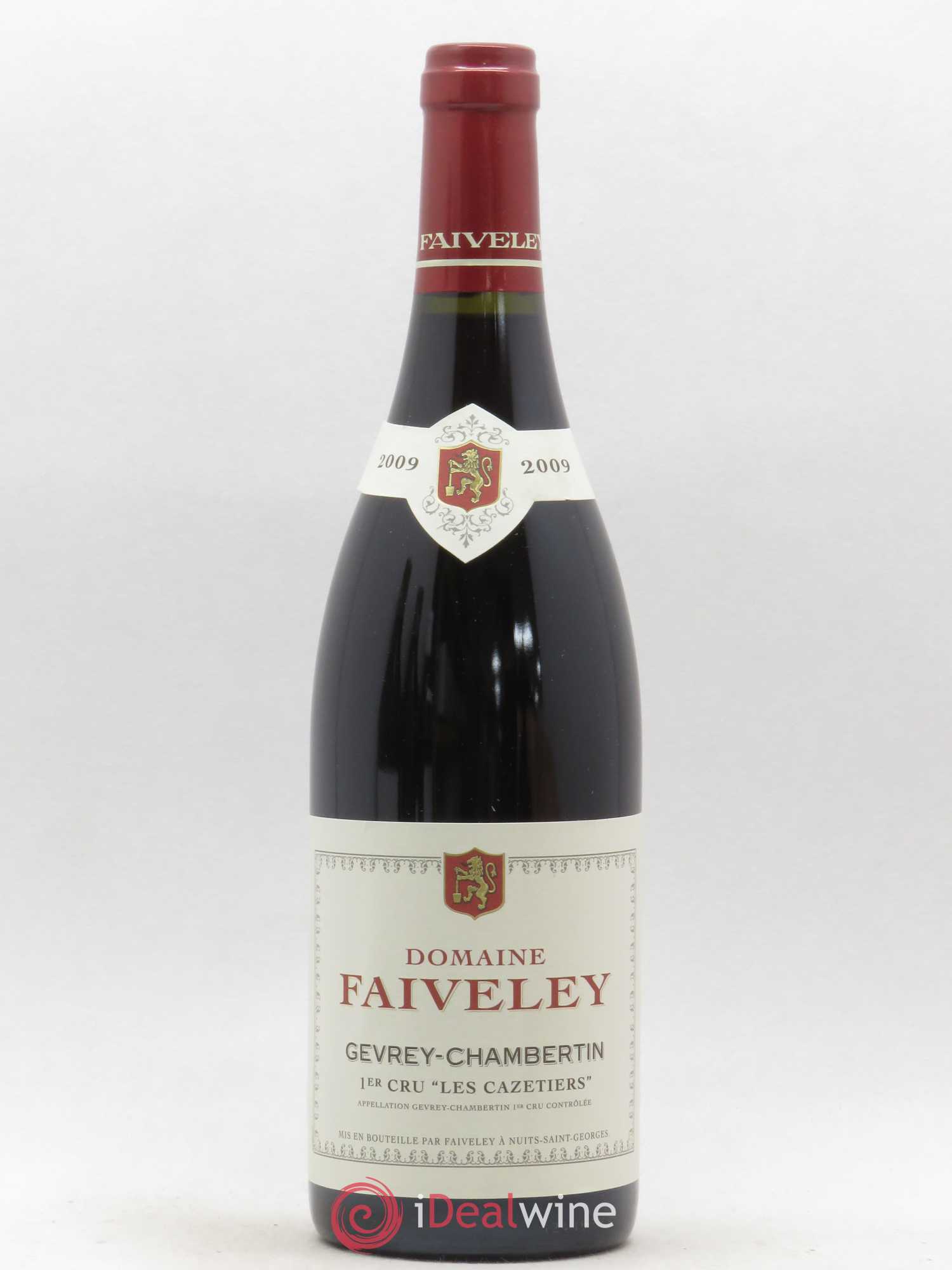 Gevrey-Chambertin 1er Cru Les Cazetiers Faiveley 2009 - Lot de 1 bouteille - 0