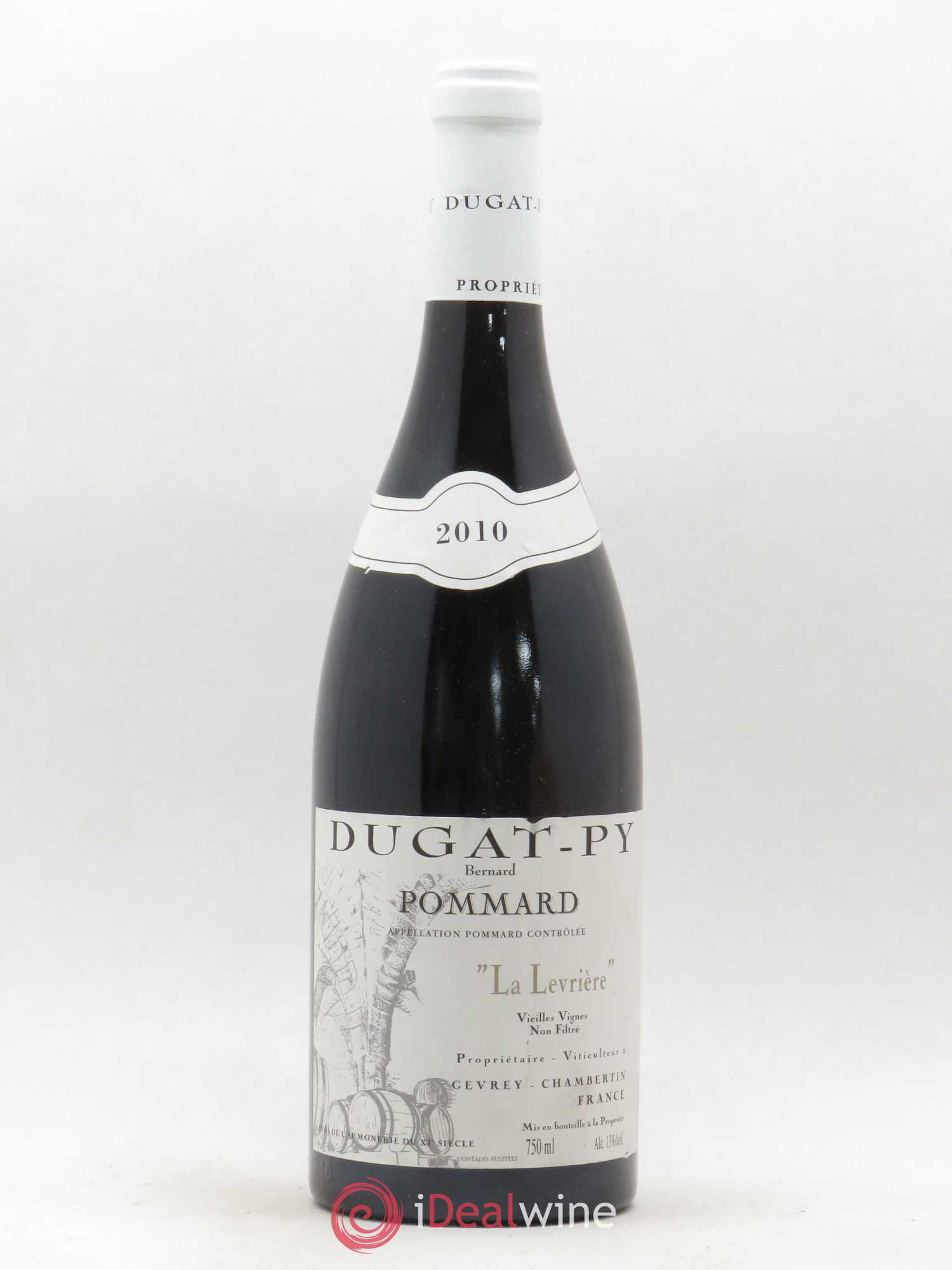 Pommard La Levrière Dugat-Py Vielles Vignes 2010 - Lot de 1 bouteille - 0