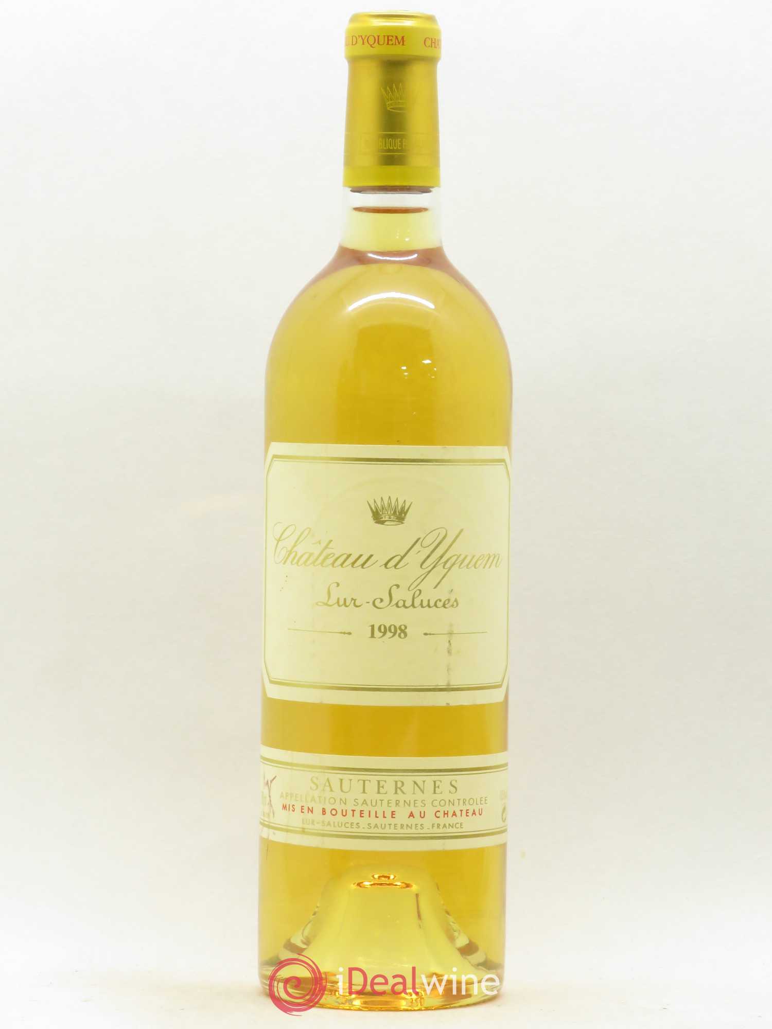 Château d' Yquem 1er Cru Classé Supérieur 1998 - Lotto di 1 bottiglia - 0