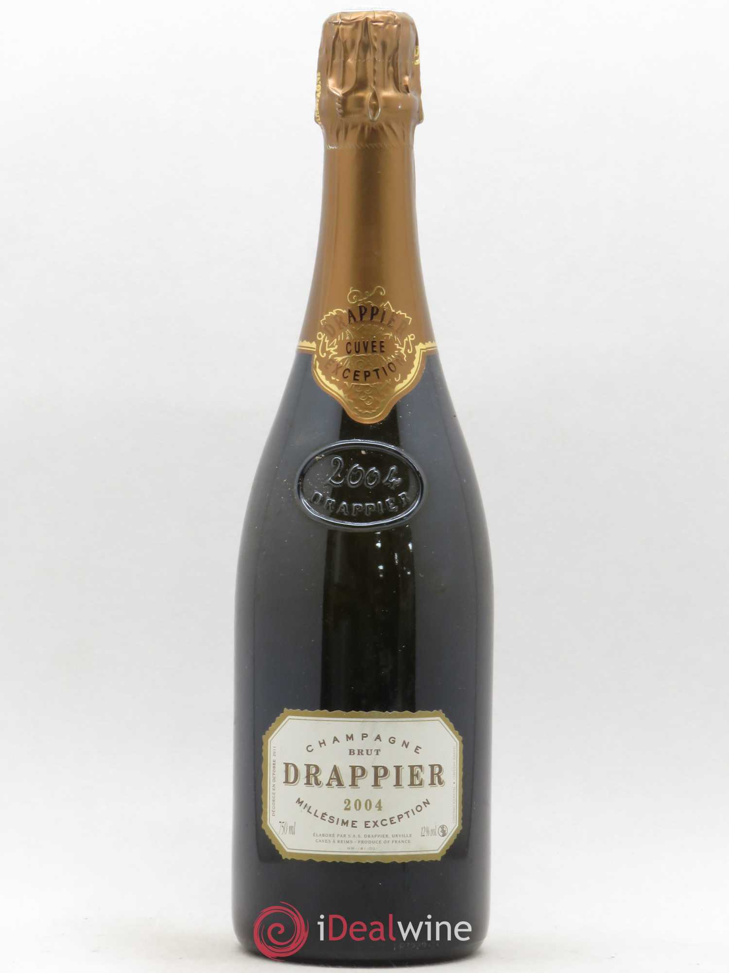 Millésime Exception Drappier 2004 - Lot de 1 bouteille - 0