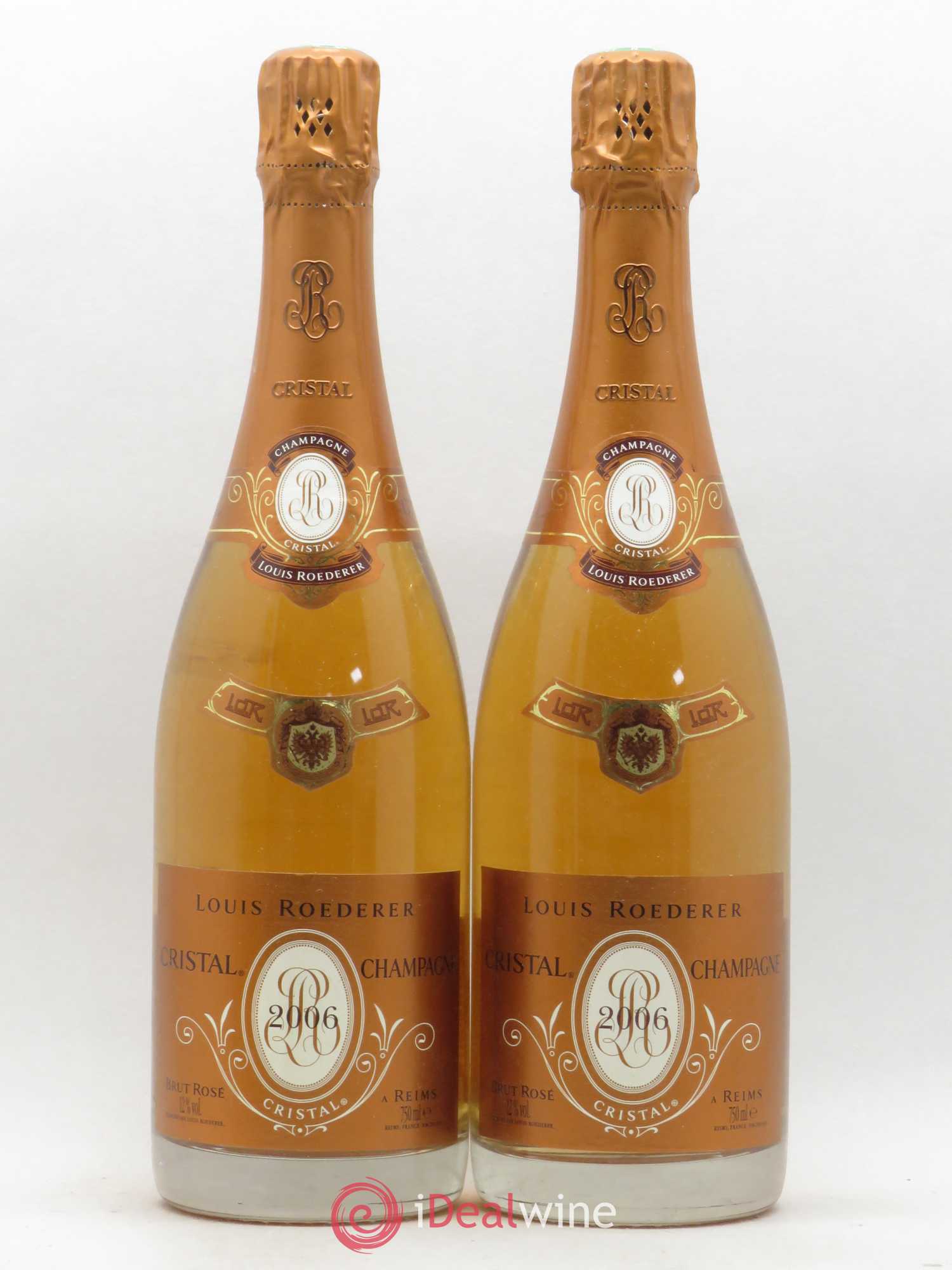 Cristal Louis Roederer 2006 - Lot de 2 bouteilles - 0