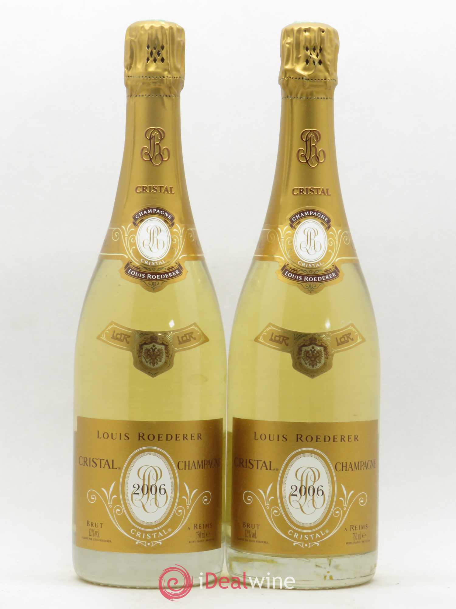 Cristal Louis Roederer 2006 - Lot de 2 bouteilles - 0
