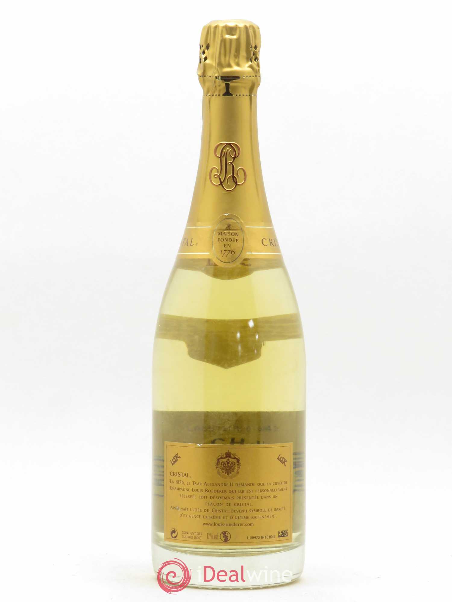 Cristal Louis Roederer 2006 - Lot de 1 bouteille - 1