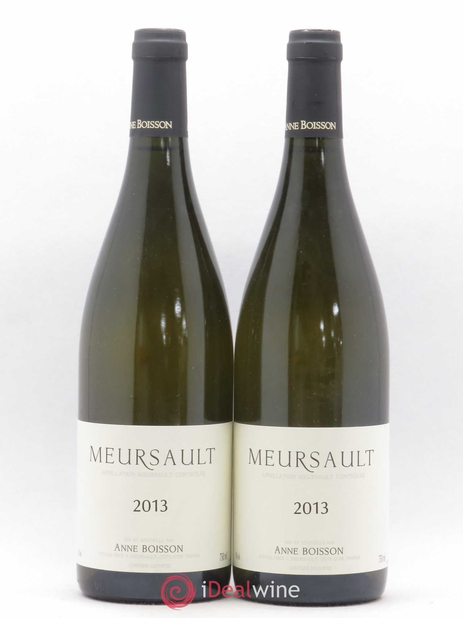 Meursault Anne Boisson 2013 - Lot de 2 bouteilles - 0