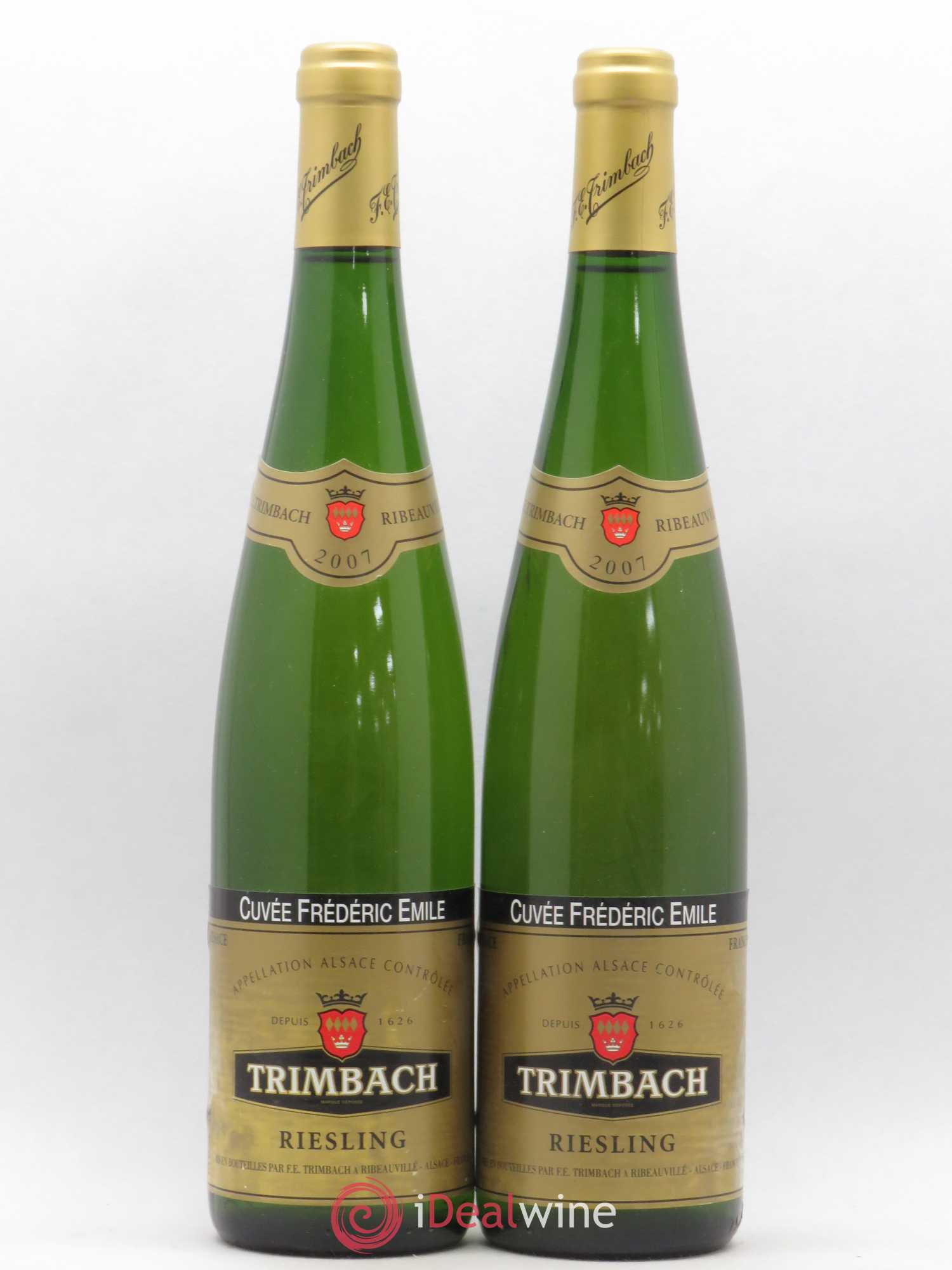 Alsace Riesling Cuvée Frédéric Emile Trimbach (Domaine) 2007 - Lot de 2 bouteilles - 0
