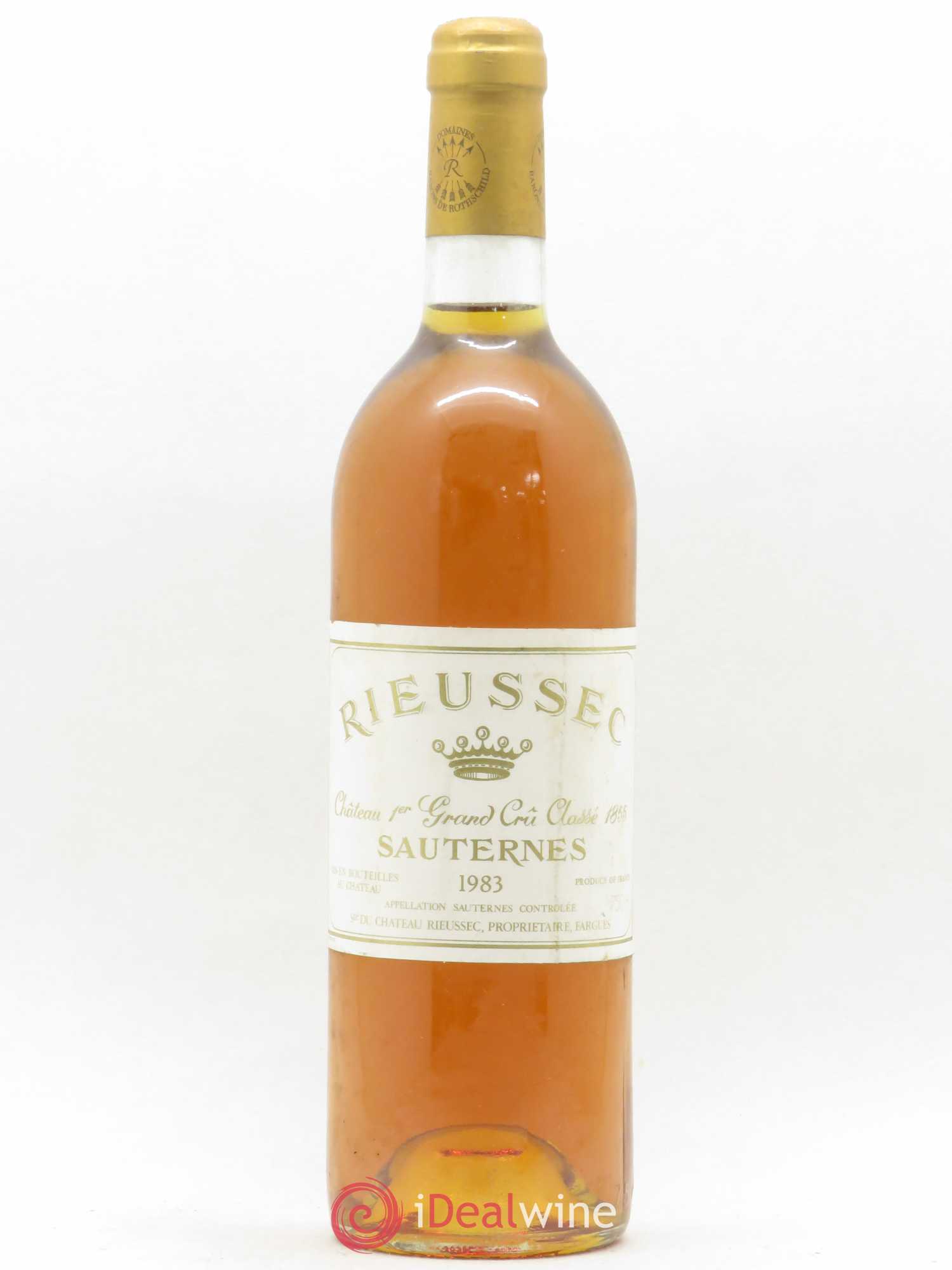 Château Rieussec 1er Grand Cru Classé 1983 - Posten von 1 Flasche - 0