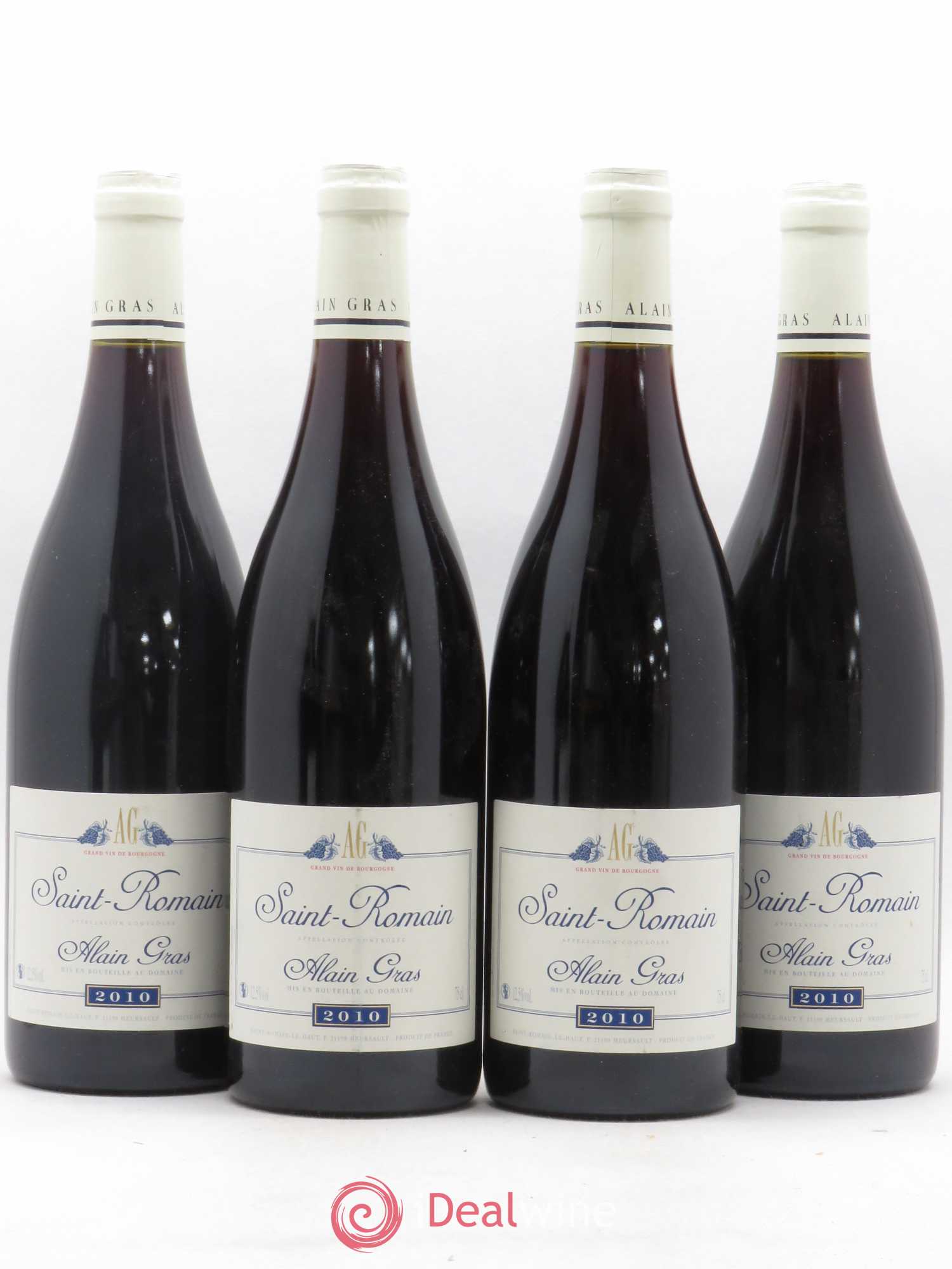 Saint-Romain Alain Gras 2010 - Lot de 4 bouteilles - 0